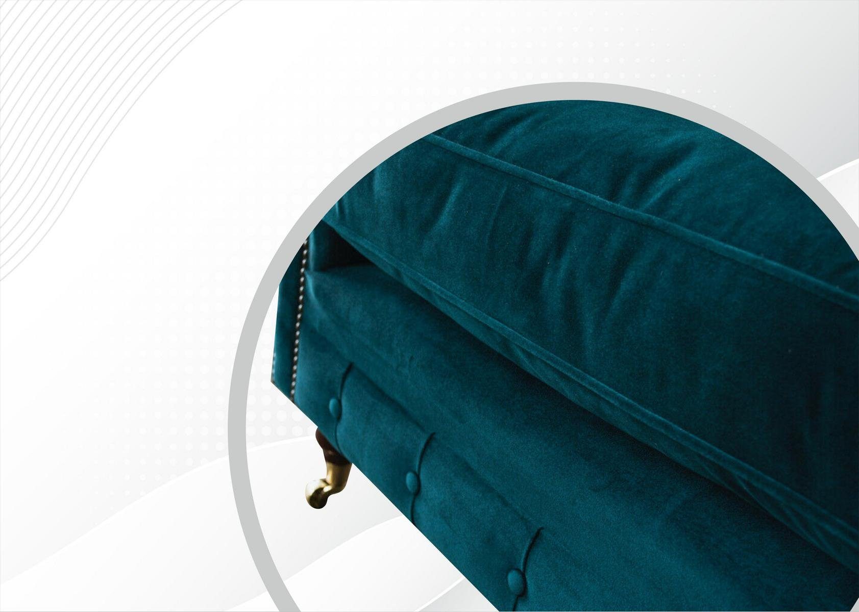 Chesterfield-Sofa, Chesterfield JVmoebel 225 Sitzer Sofa cm Design Couch 3