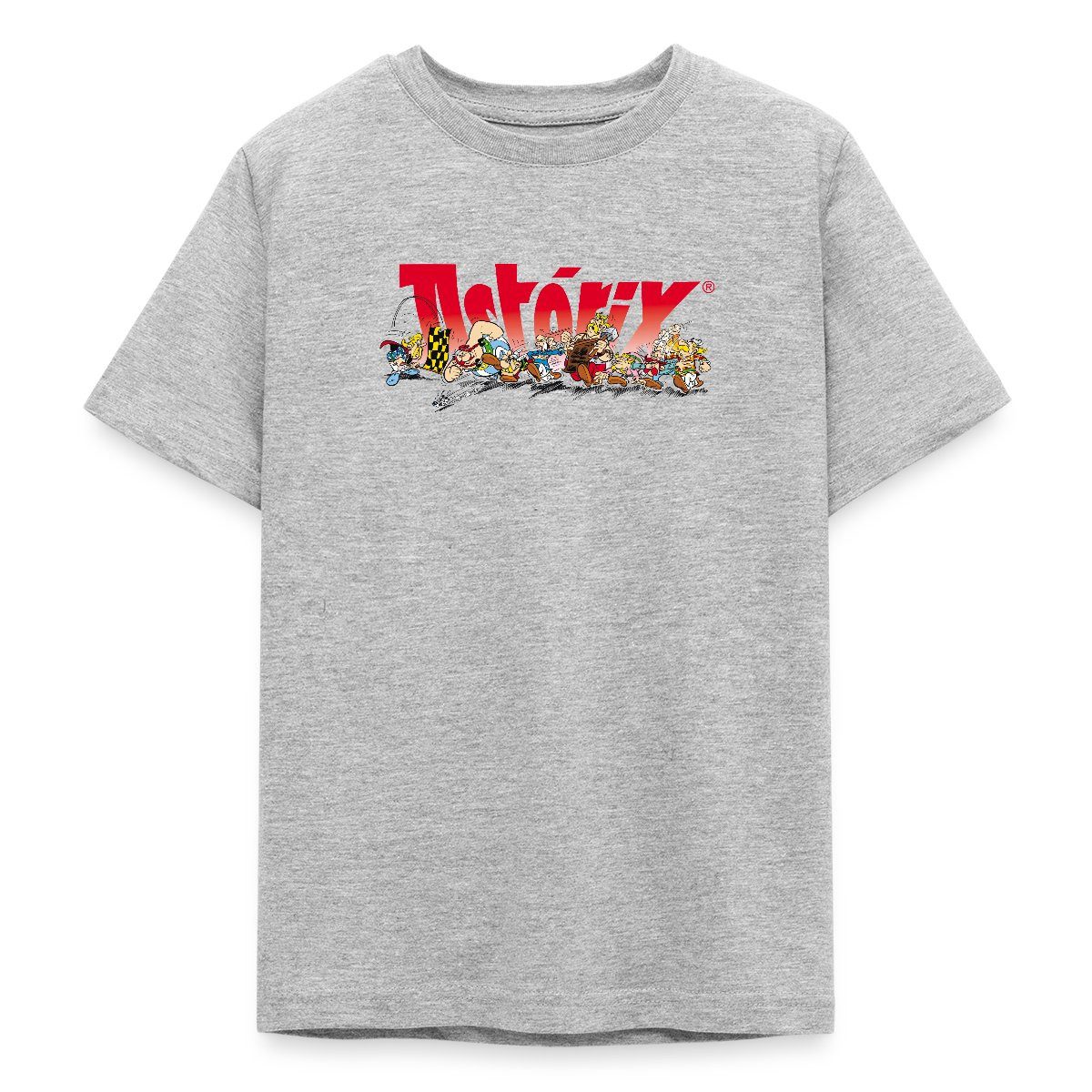 T-Shirt Asterix & Obelix - Rennen Logo Dorfbewohner Teenager T-Shirt