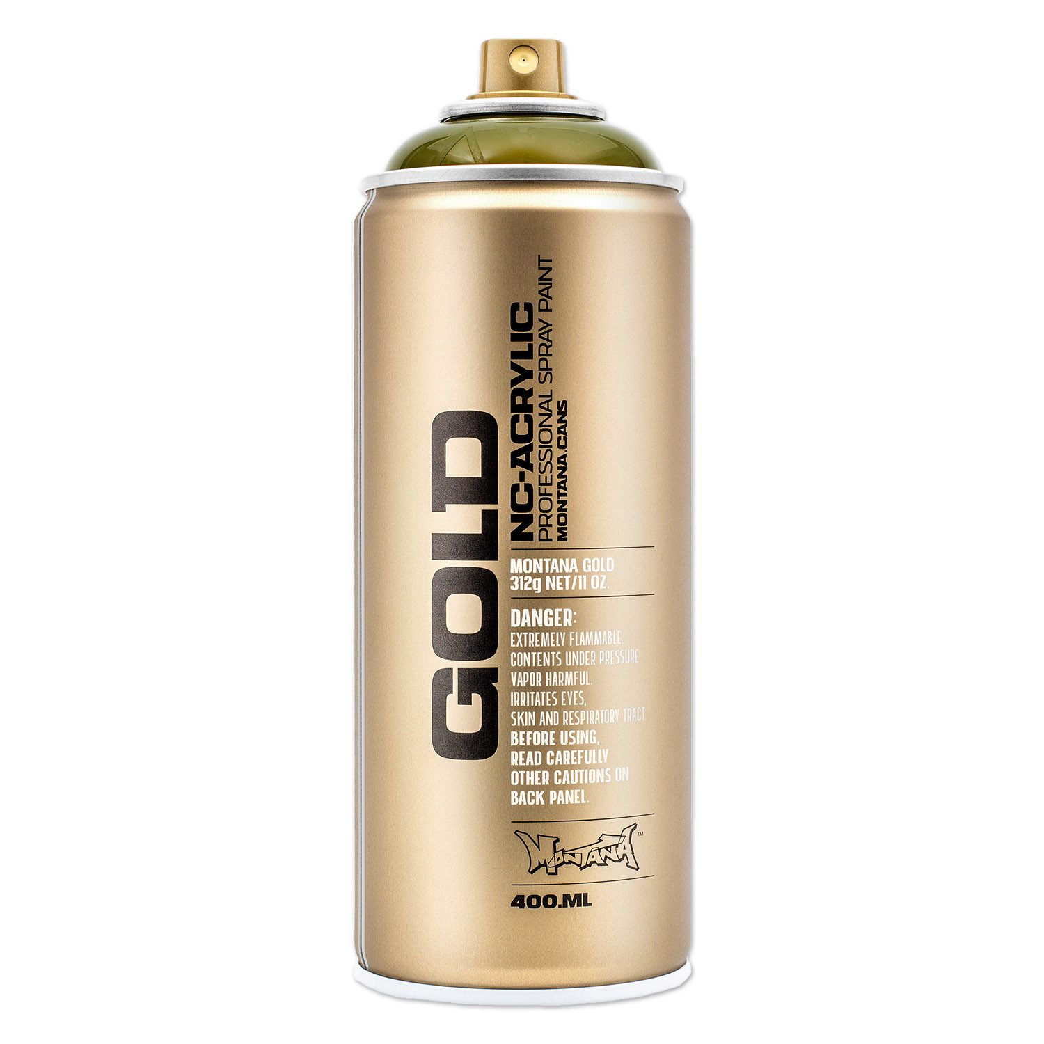 Montana Cans Sprühlack Sprühlack, Montana GOLD, Transparent, 400ml, Farbauswahl