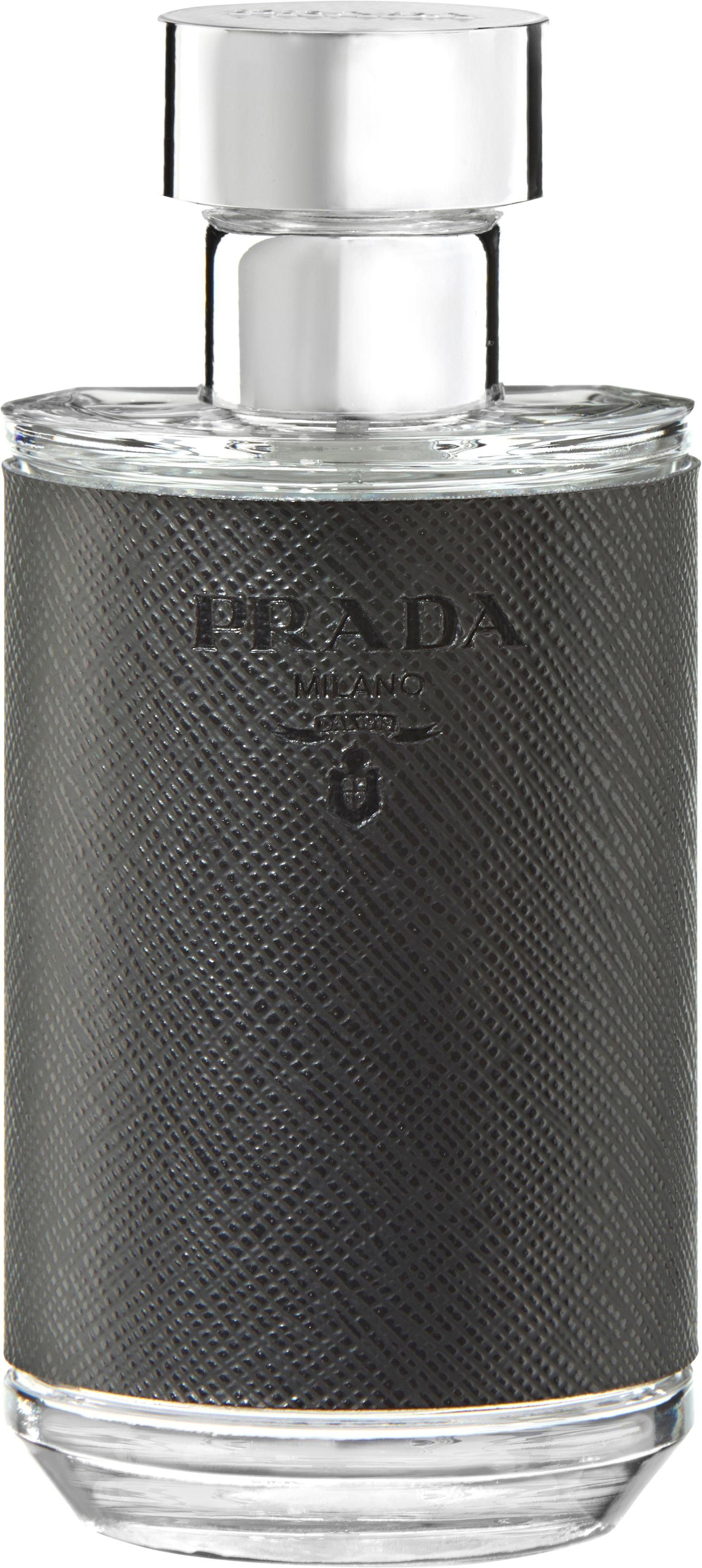 PRADA Eau de Toilette L'Homme, Holziger Duft mit Amber, Iris, Neroli, Geranie und Patschuli.