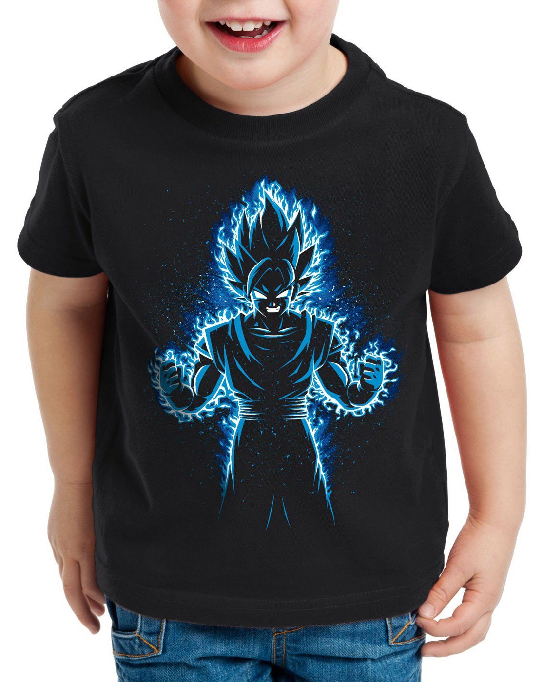 style3 T-Shirt Songoku Max Power super dragonball z gt songoku dbz daima