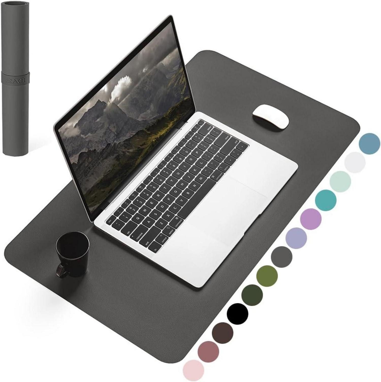 Mauspad Schreibtischunterlage Mauspad Büro Maus Laptop Tisch-Schutz Wildleder