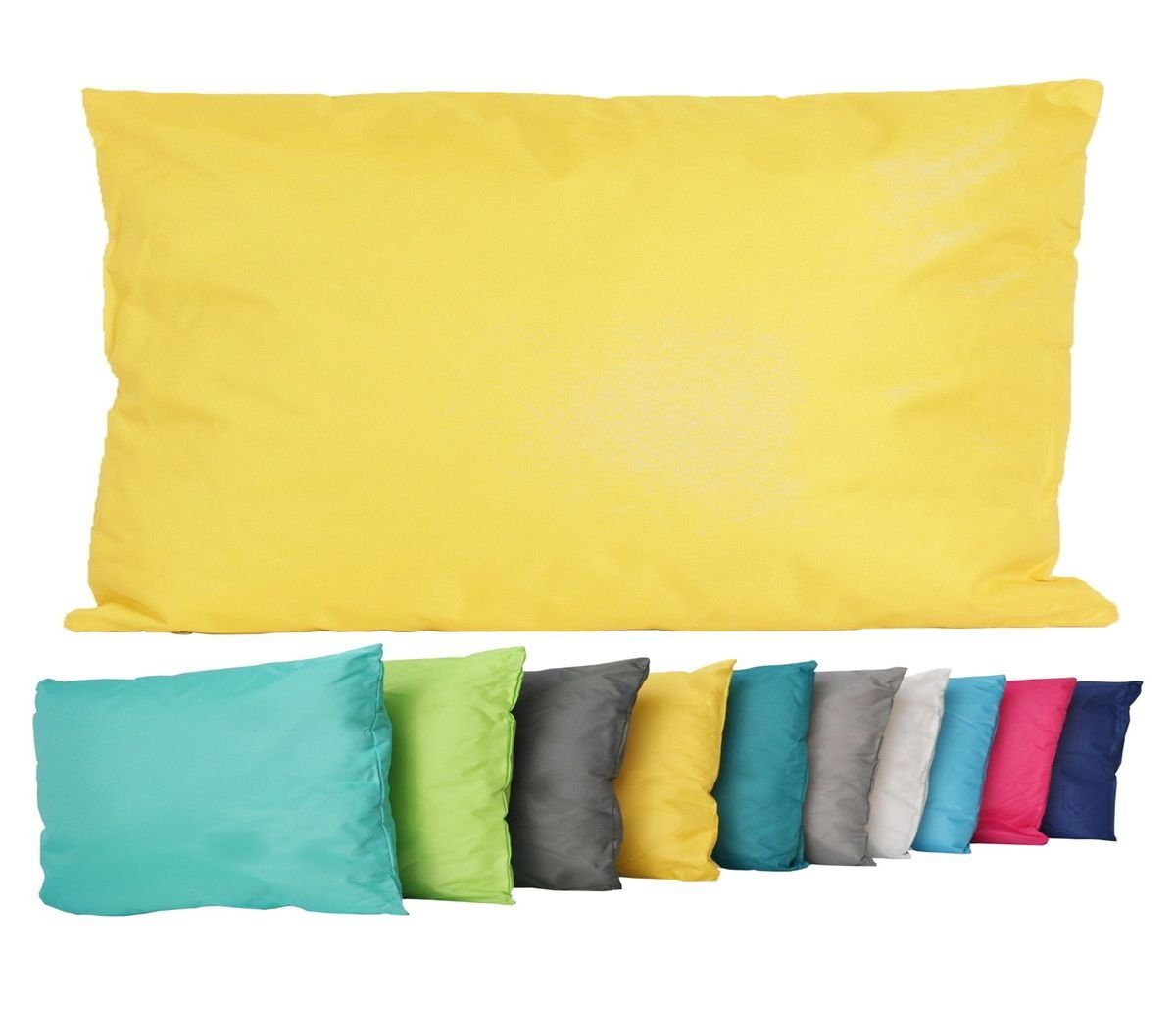 JACK Dekokissen JACK Outdoor Lounge Kissen 30x50cm Dekokissen inkl. Füllung Wasserfest, mit Lotus-Effekt, Robust, Strapazierfähig, für Innen & Außen