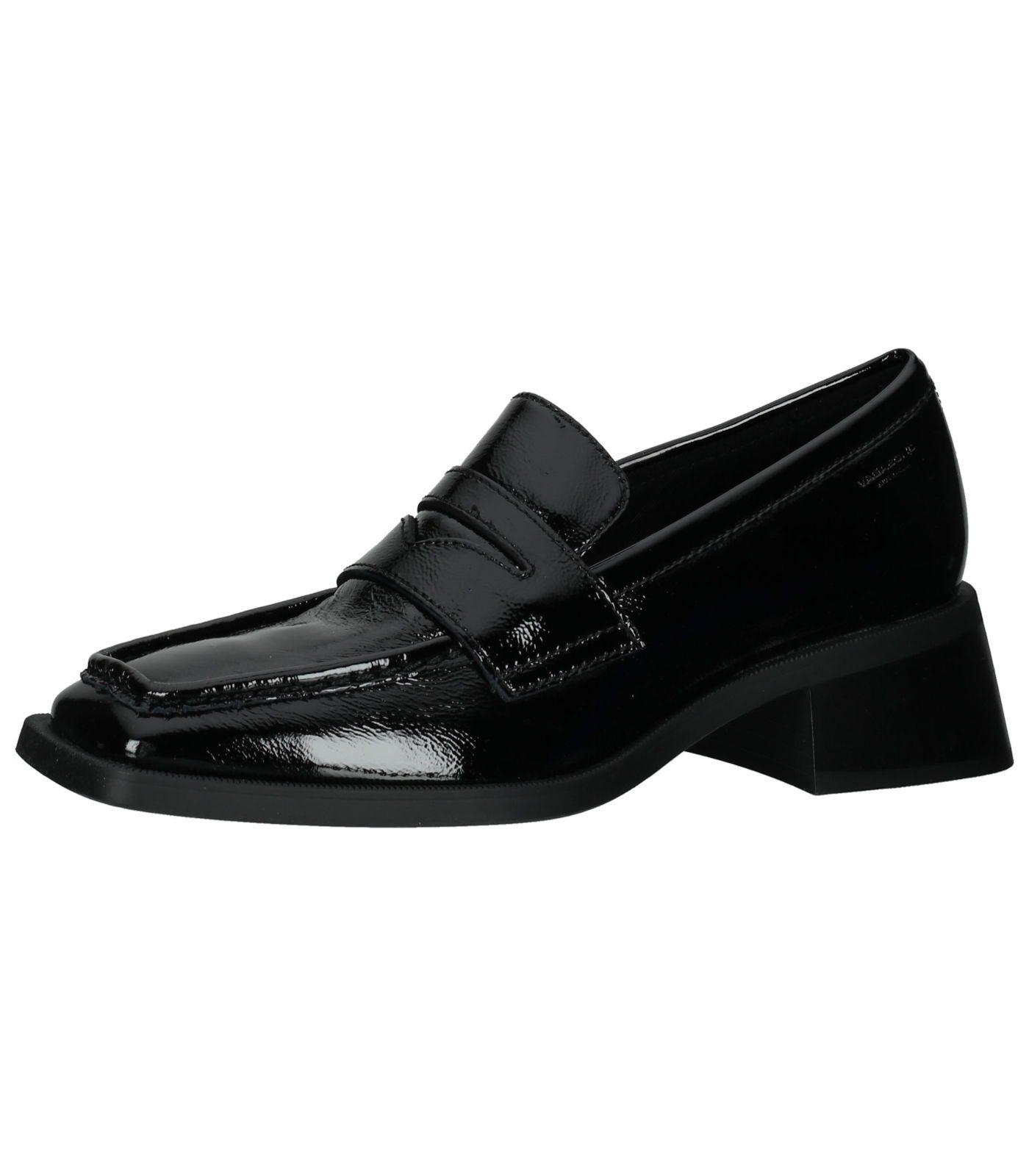 Vagabond Slipper Leder Slipper Schwarz