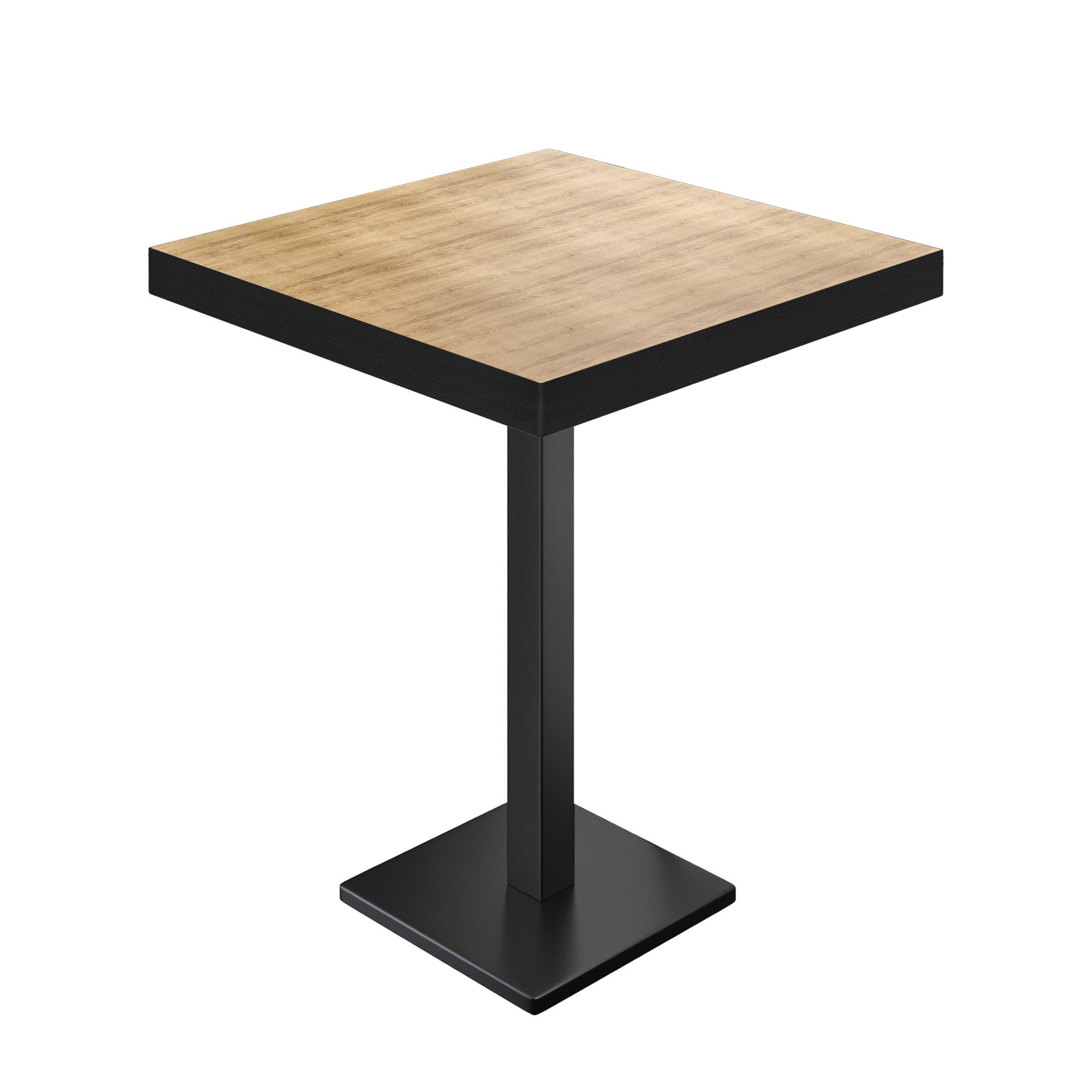 GGMMÖBEL Bistrotisch HPL Beschichtet (1 Stück), Innen Edle Optik/Hohe Tragkraft/Langlebig