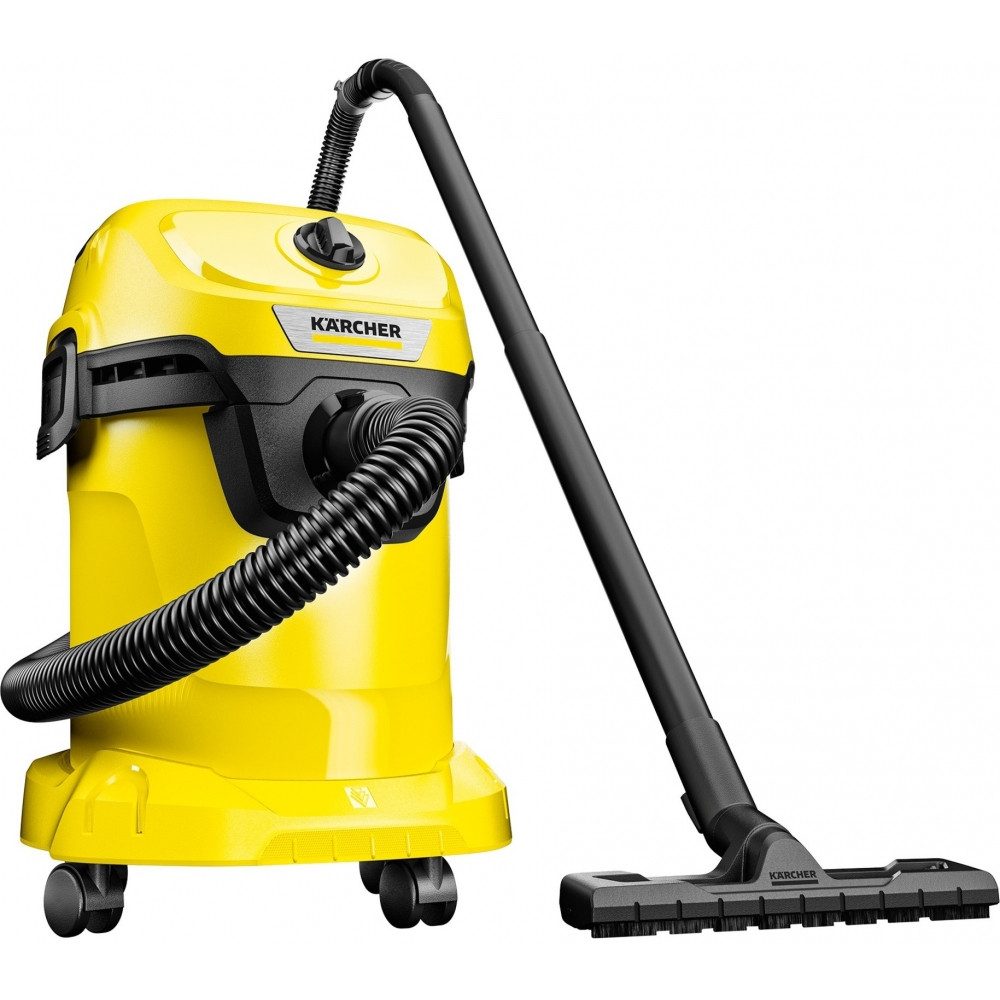 KÄRCHER Nass-Trocken-Sauger WD 3 V-17/4/20 - Nass-/Trockensauger - gelb/schwarz, 1000 W
