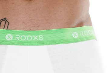 ROOXS Boxershorts Enge Unterhosen Herren Männer (3-St) Baumwolle Retroshorts