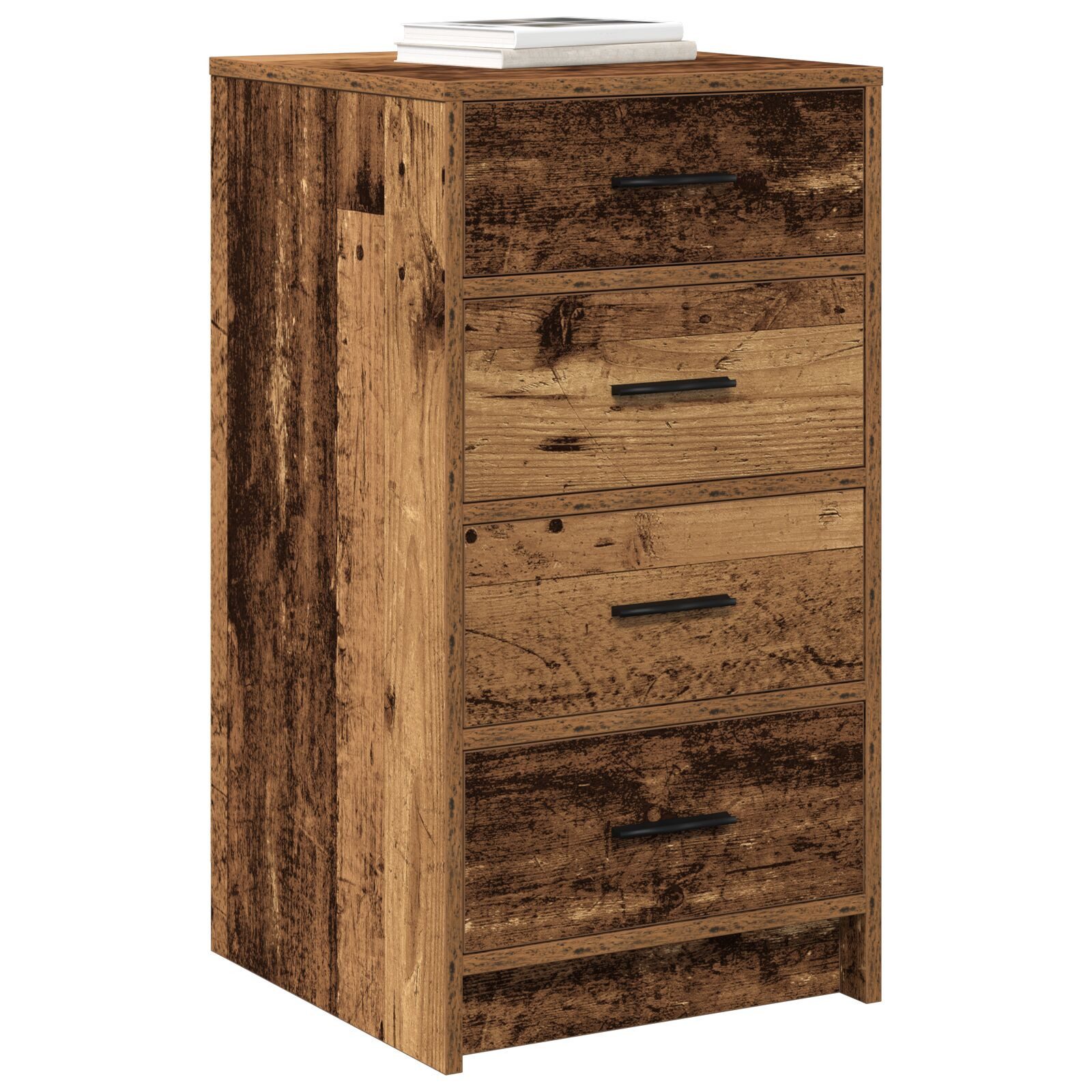 vidaXL Kommode 40 x 41 x 75 cm Kommode Sideboard Altholz 40x41x75 cm Spanplatte