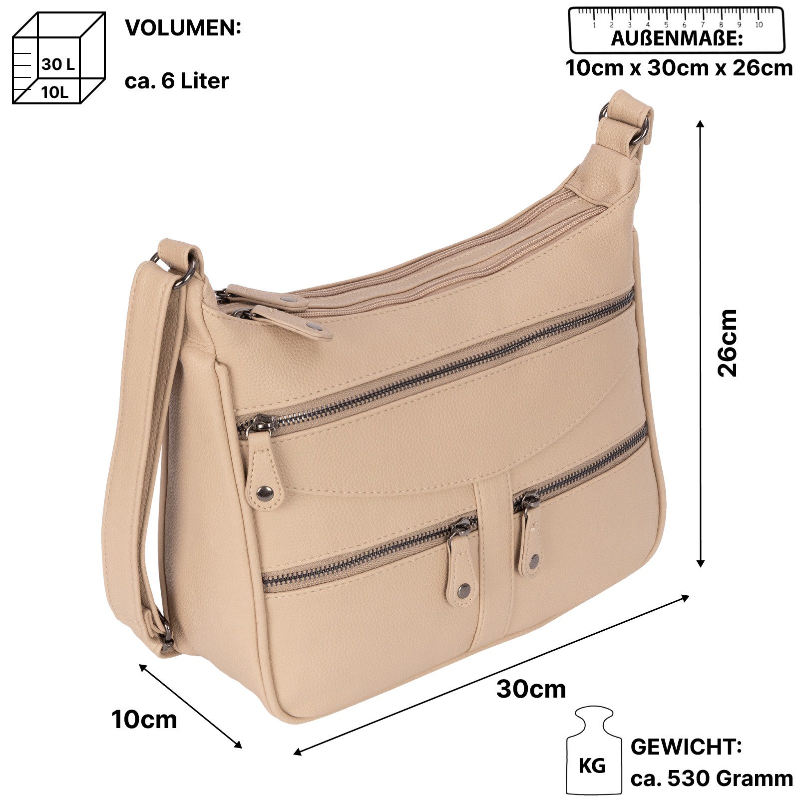 EAAKIE Umhängetasche Damen Tasche Schultertasche Umhängetasche günstig online kaufen