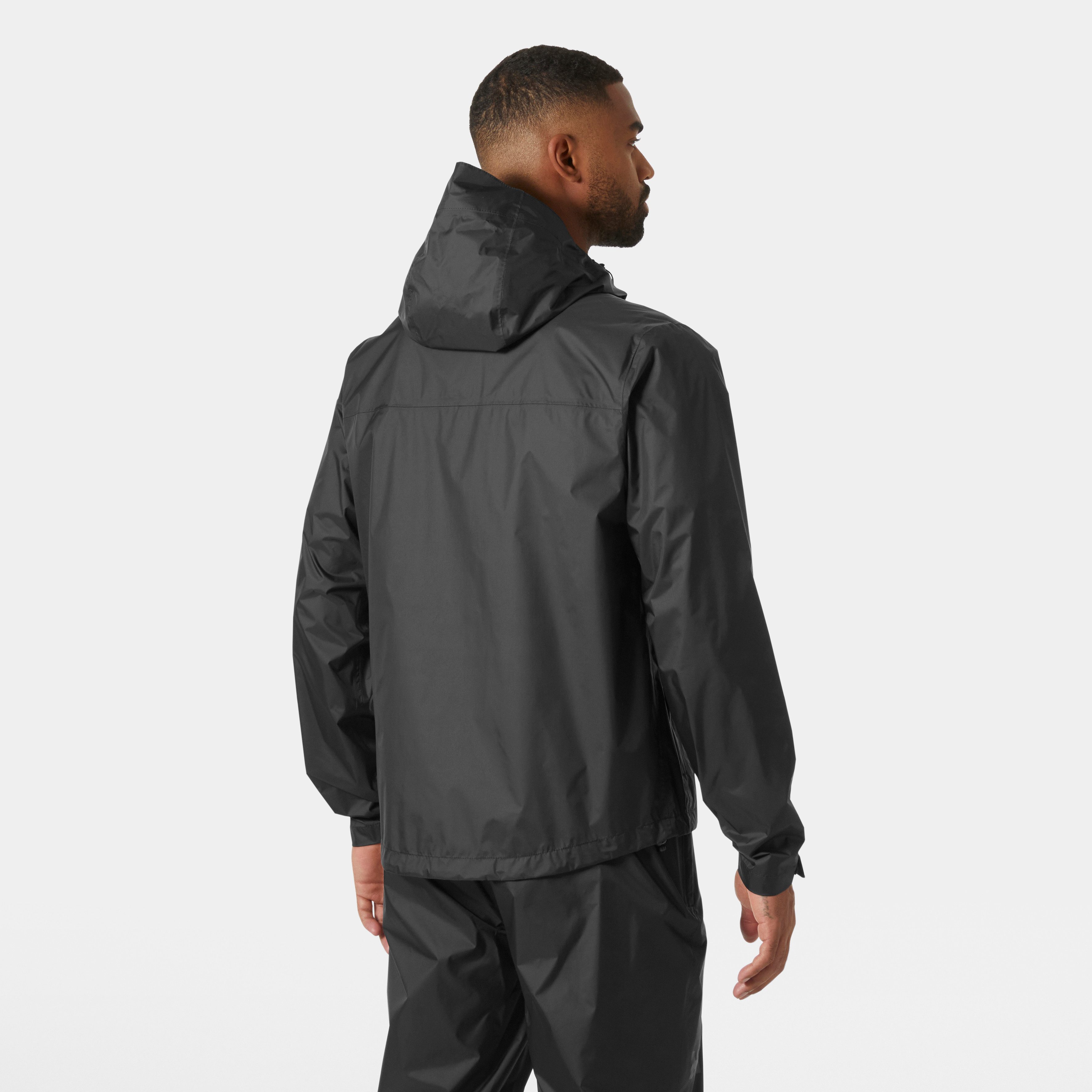 Helly Hansen Regenjacke LOKE JACKET Kapuze mit hohem Kragen, elastischer Kordelzug an Kapuze und Saum