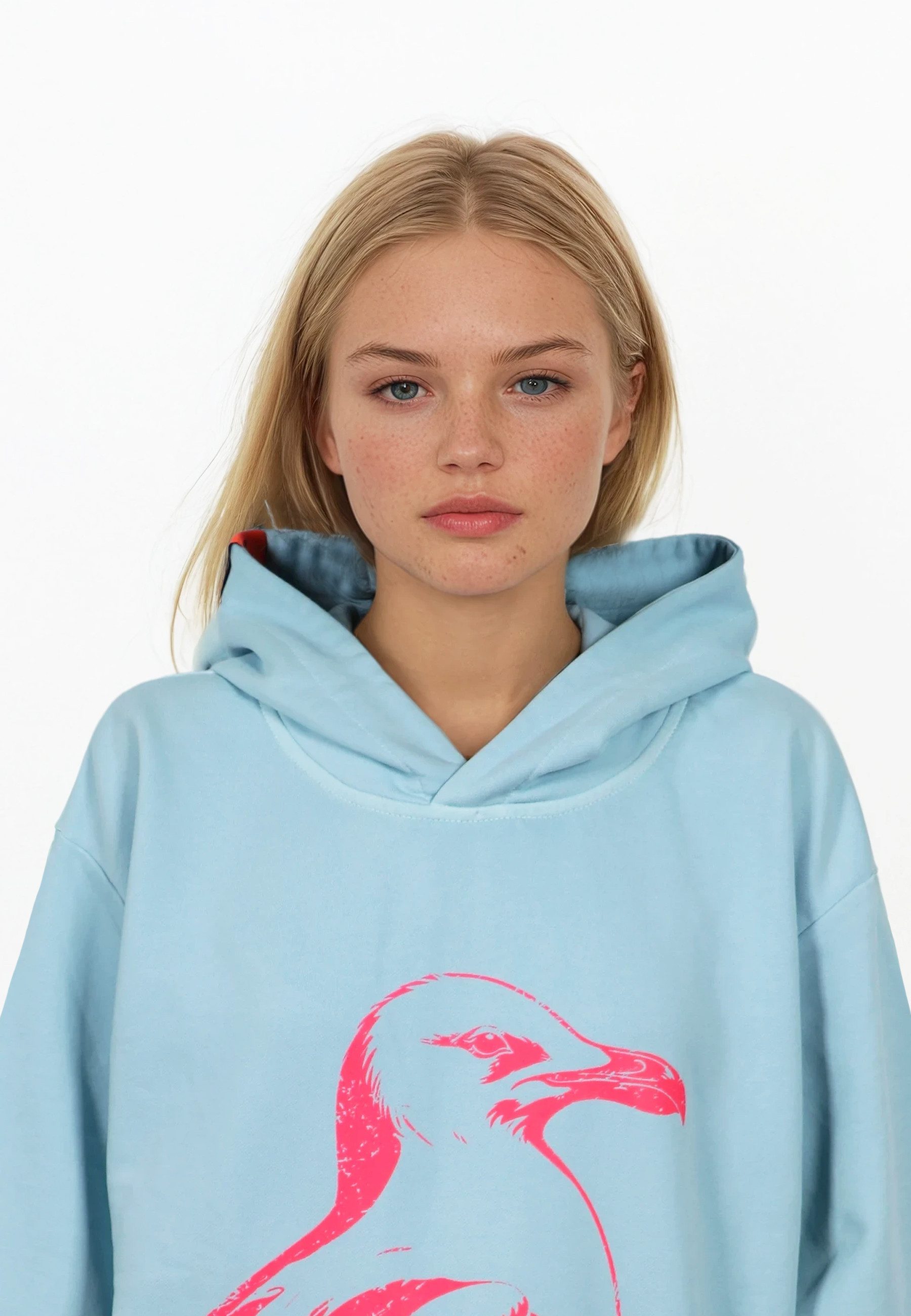 salzhaut Hoodie VÖÖRUT Damen Oversized Damen Kapuzenpullover– lässig, frisch und nordisch charmant!