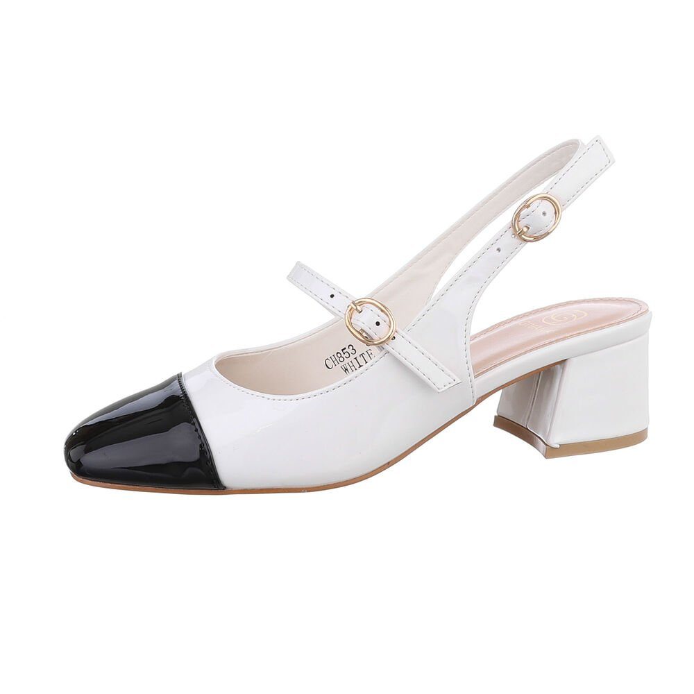 Ital-Design Damen Abendschuhe Elegant Schnürpumps (85878180) günstig online kaufen
