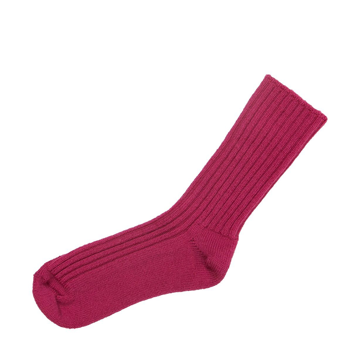 Joha Socken Woll-Socken Merinowolle pink