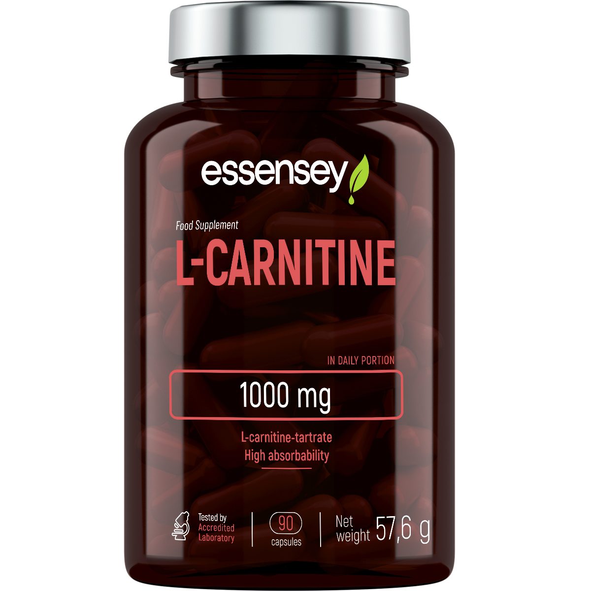 essensey Essensey® L-CARNITINE 1000mg 90 Kapseln Kapseln
