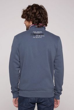 CAMP DAVID Hoodie mit Label-Applikationen