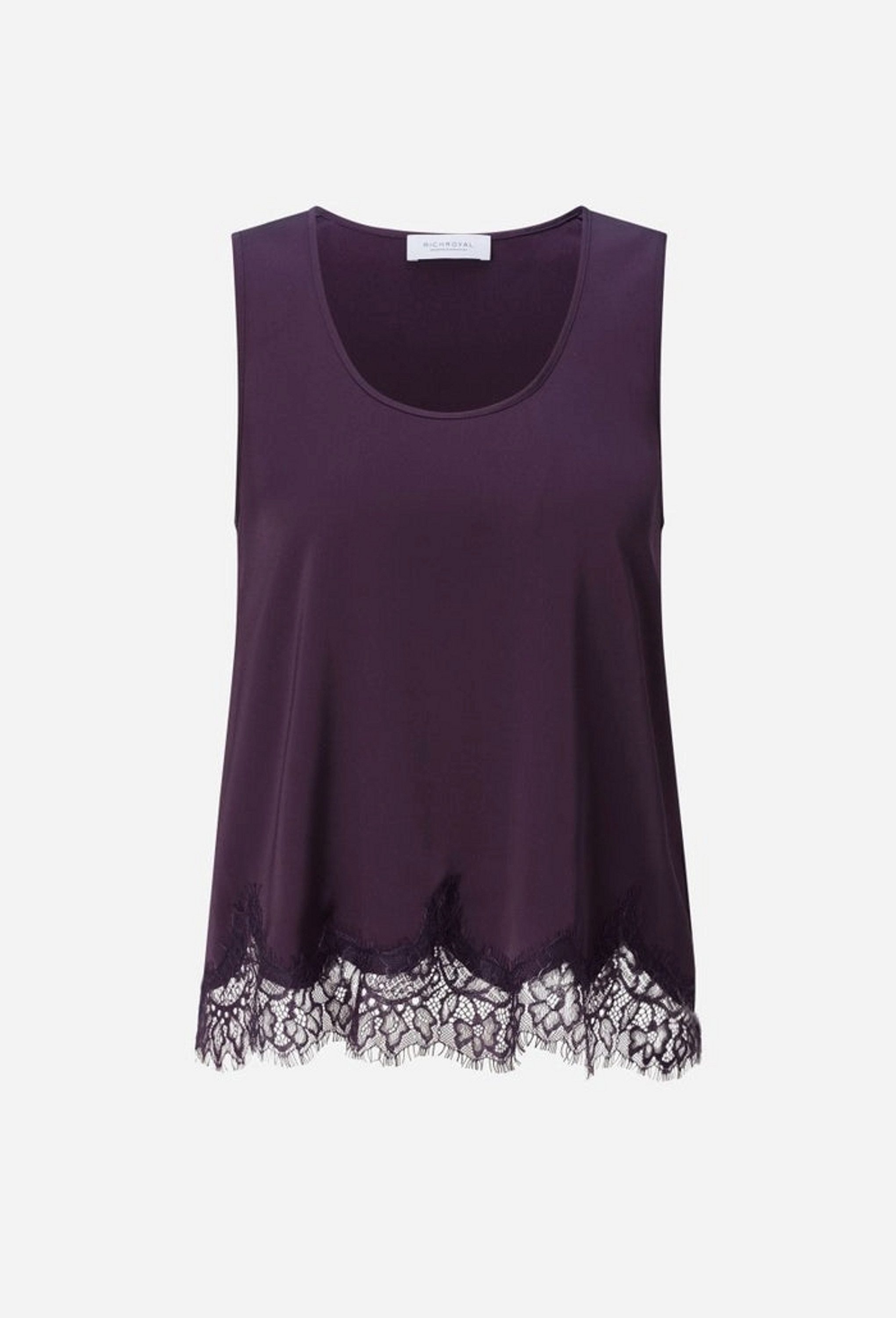 RICHROYAL Satinbluse