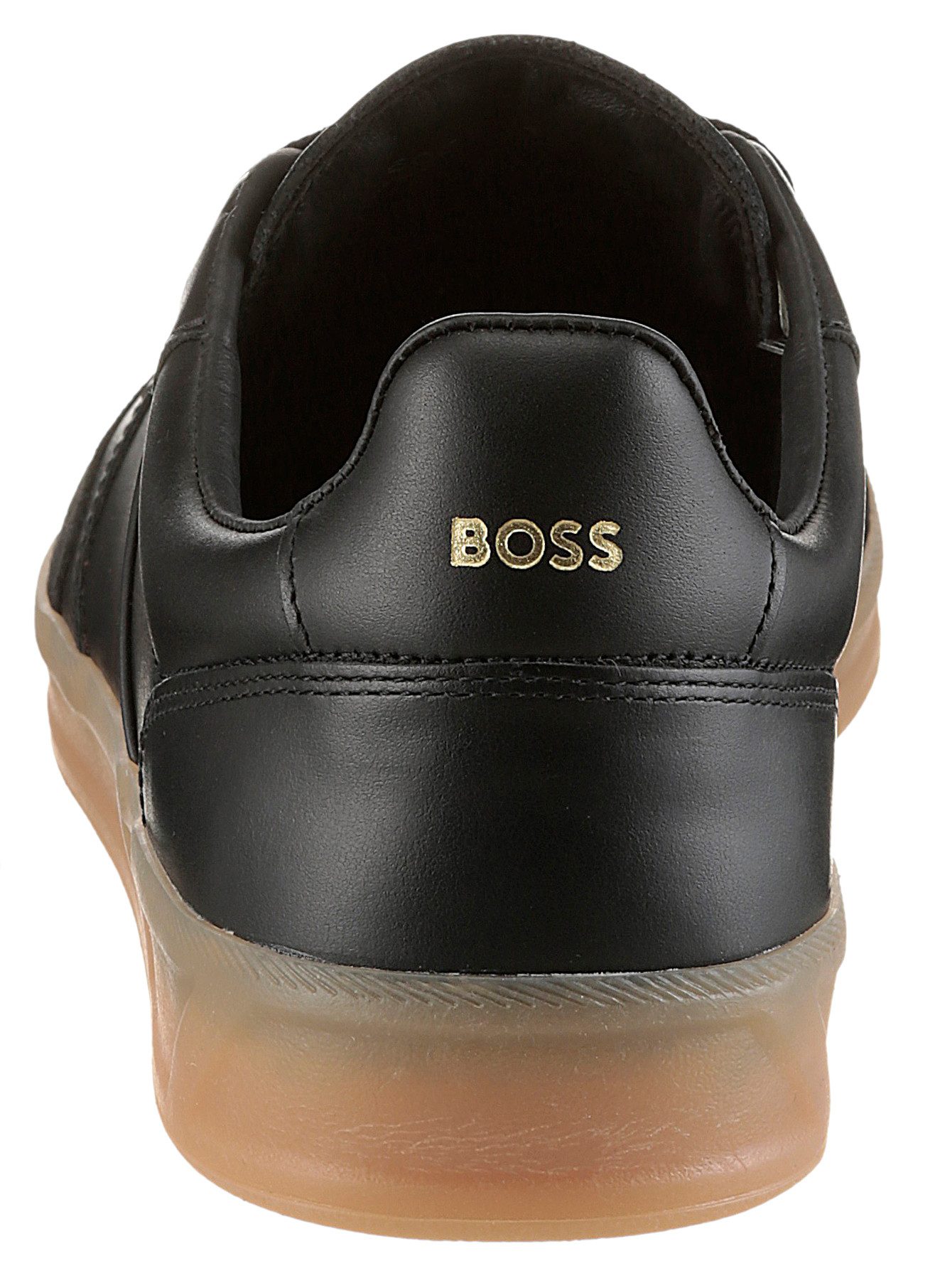 BOSS Brenta_Tenn Sneaker Freizeitsneaker, Schnürschuh, Retro-Sneaker, honig günstig online kaufen