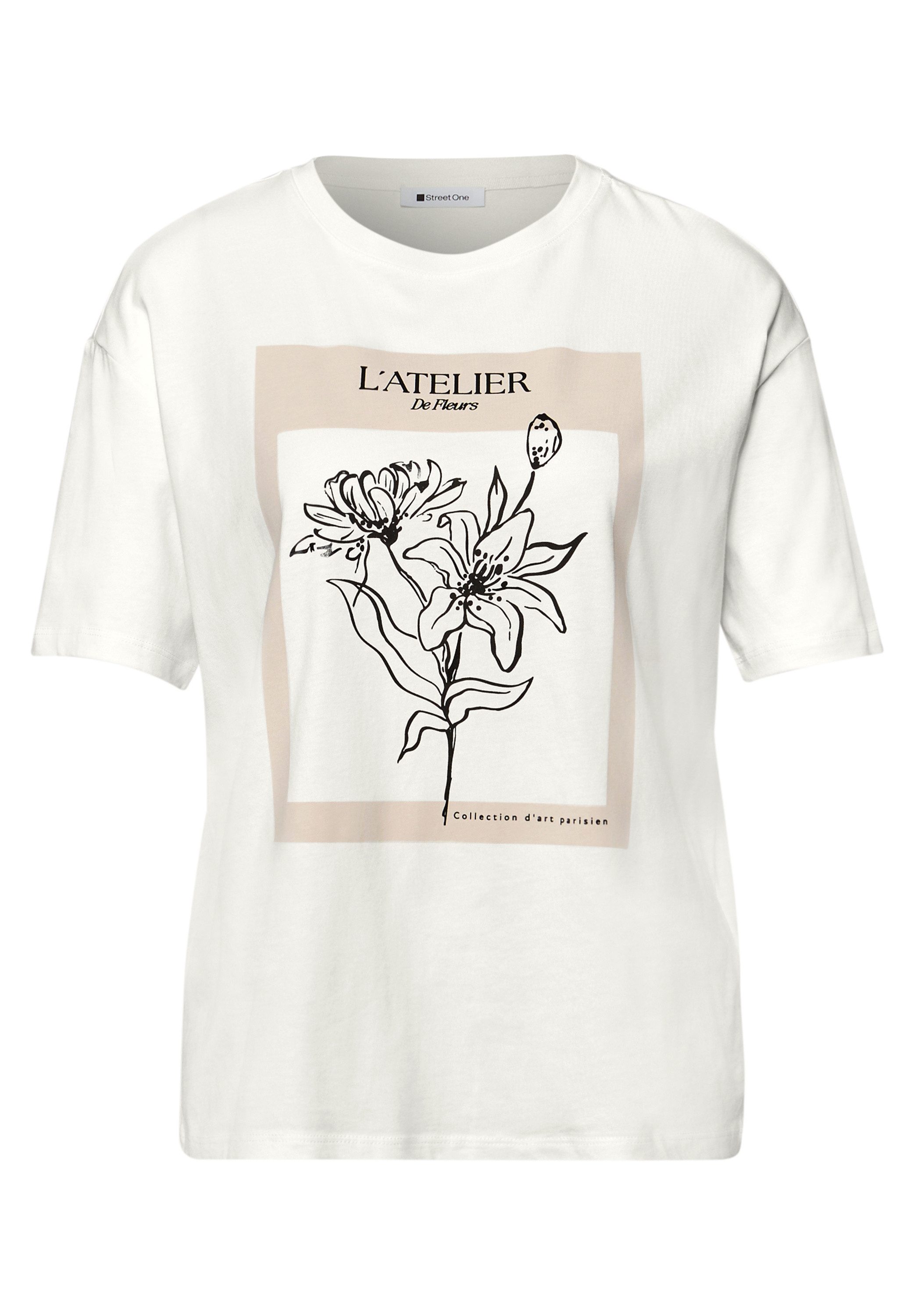 STREET ONE Print-Shirt Rundhalsausschnitt – Bild 4 von 5