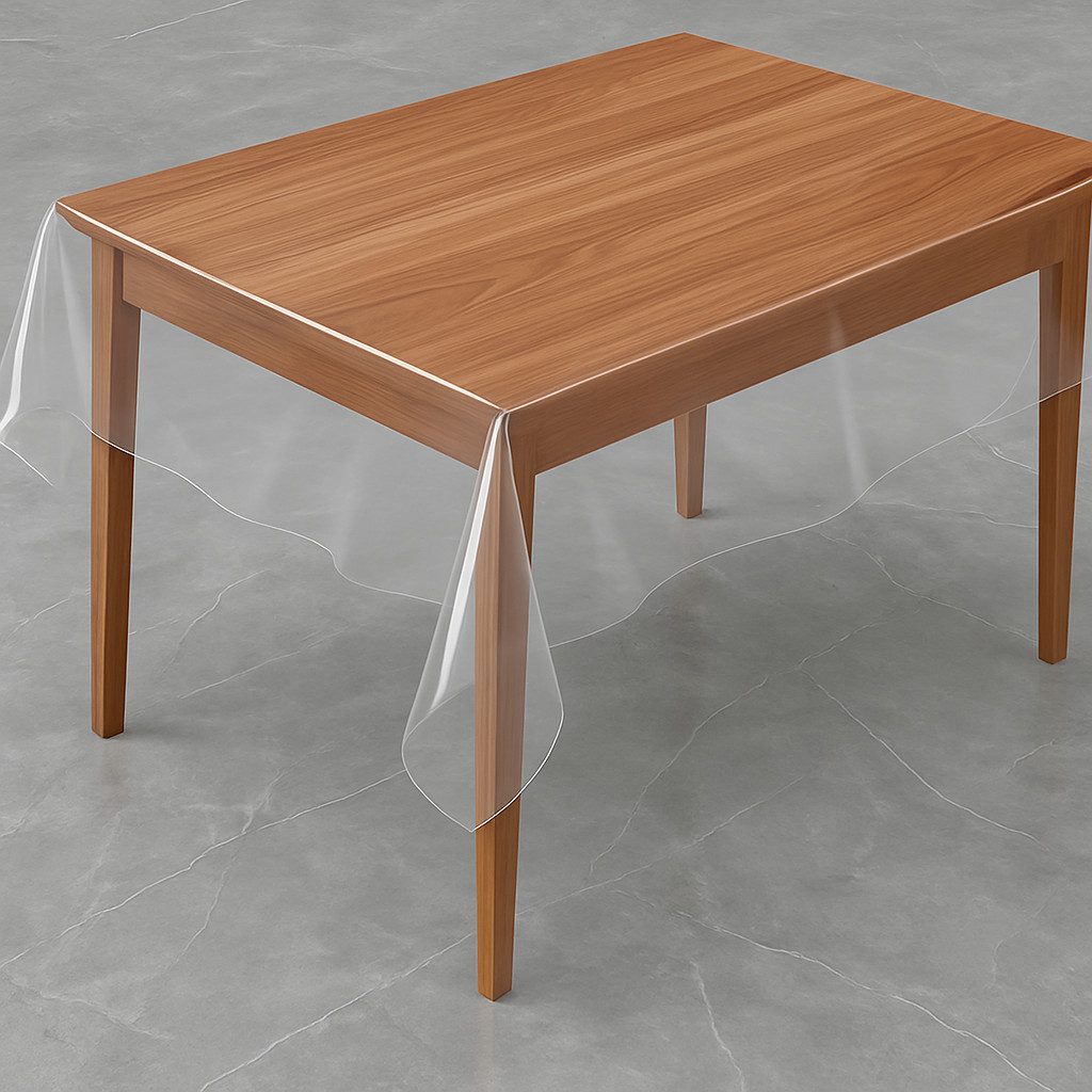 Emhelle Tischdecke Tischfolie Transparent Tischdecke Durchsichtig Tischschu günstig online kaufen
