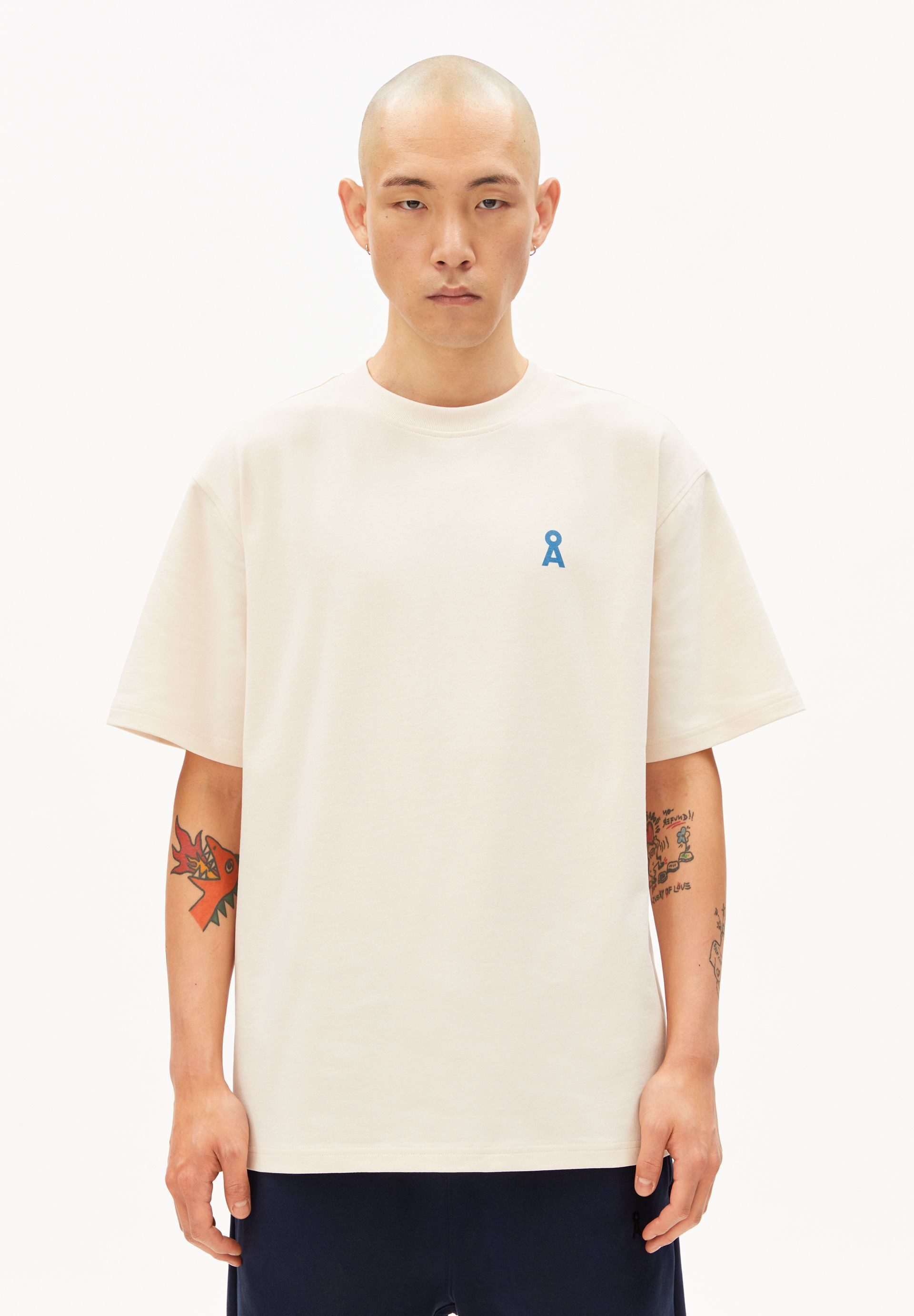 Armedangels T-Shirt MAARKOS CHANGES T-Shirt aus Bio-Baumwolle Relaxed Fit