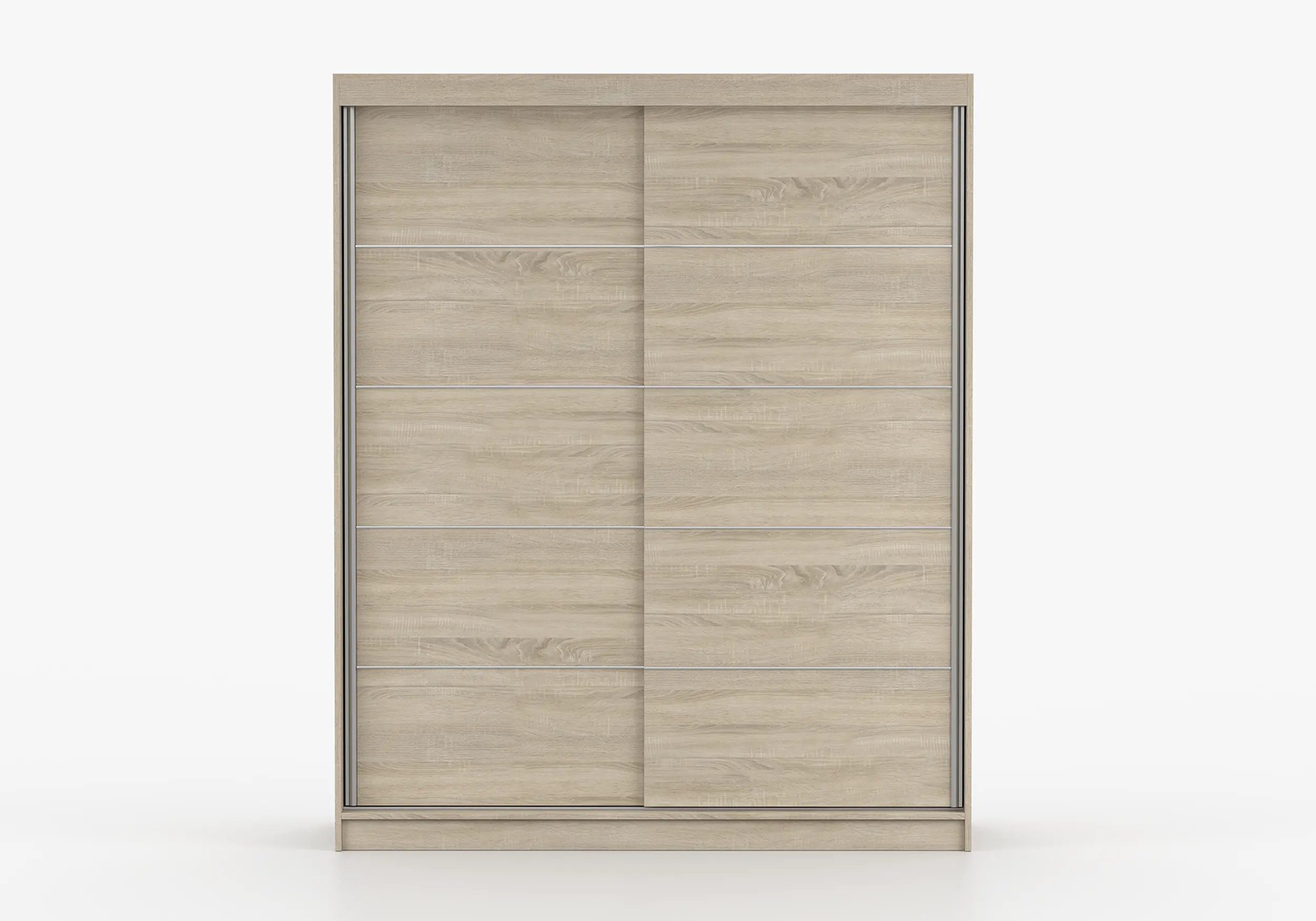 imoebel24 Schwebetürenschrank BONO 06 160 cm - Sonoma / Sonoma günstig online kaufen