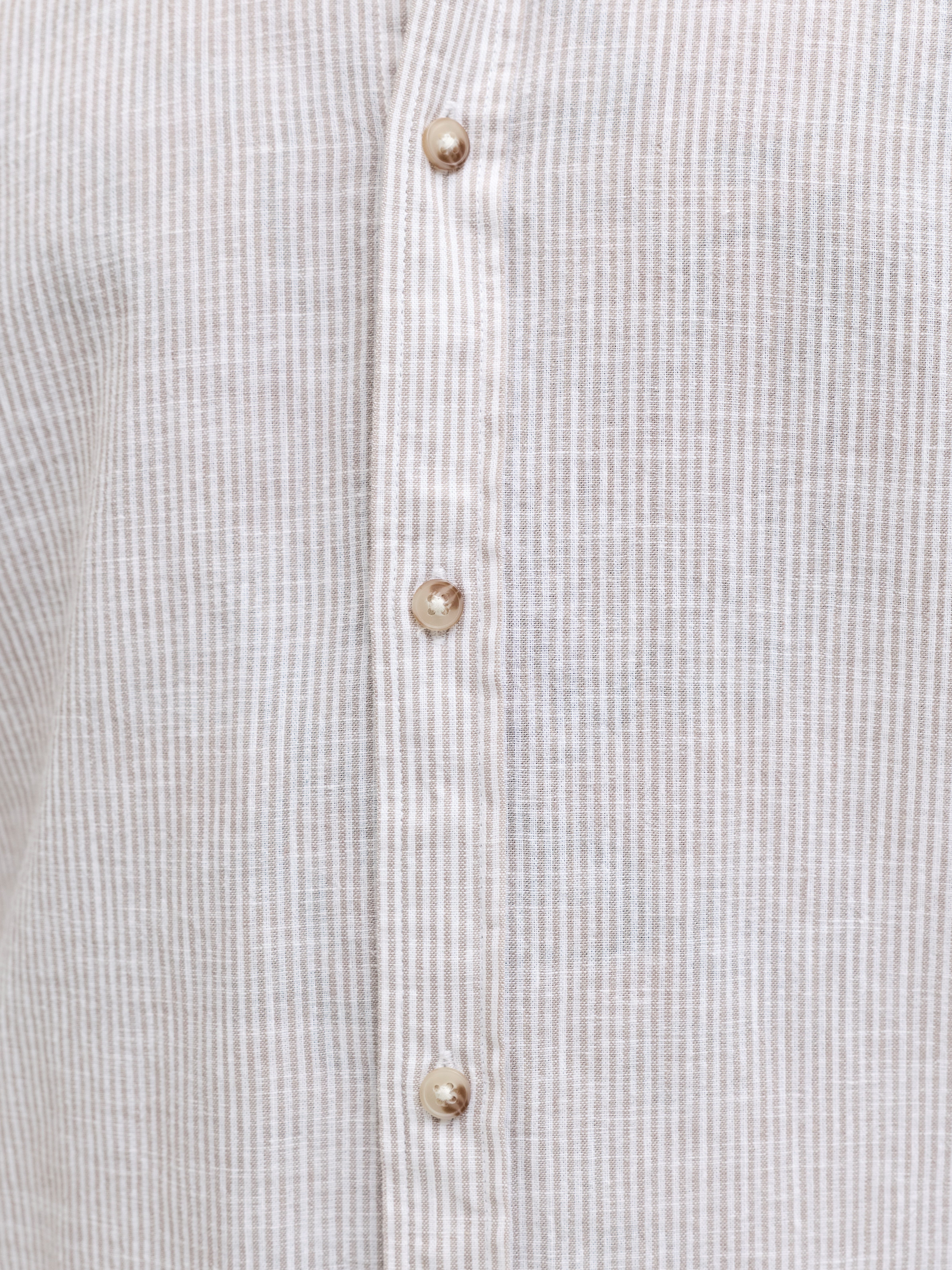 Jack & Jones Langarmhemd JJESUMMER LINEN BLEND BAND SHIRT L/S SN Baumwollmischung, regular fit – Bild 4 von 5