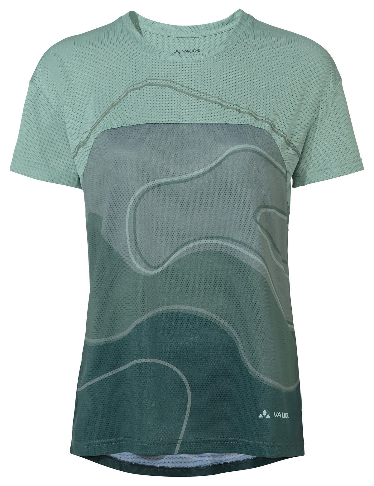 VAUDE T-Shirt Women's Moab T-Shirt VI (1-tlg) atmungsaktives und schnelltrocknendes Radshirt