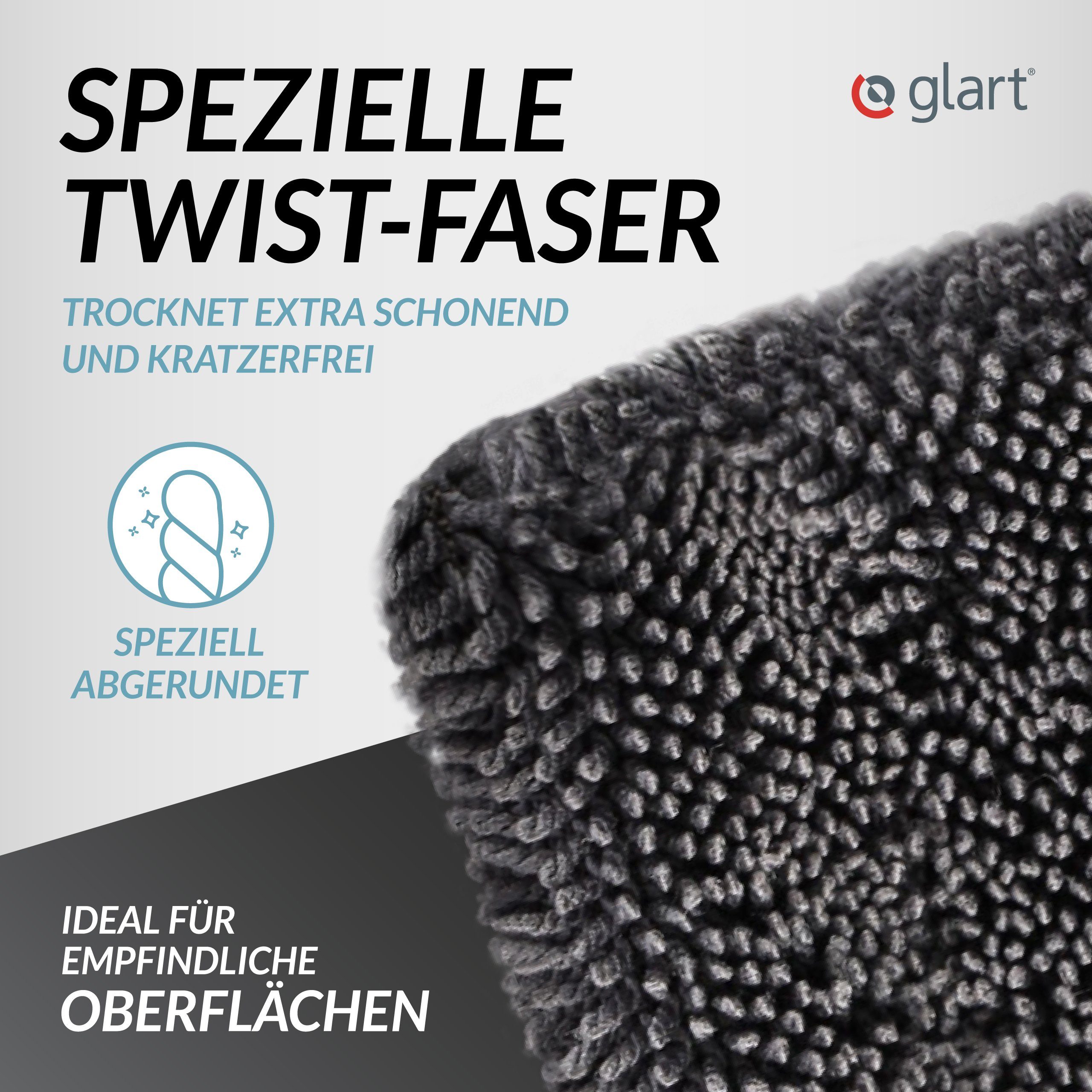 Auto Twist saugstark XXL 60x40cm Mikrofaser 44TW6 Glart Mikrofasertuch extrem Trockentuch