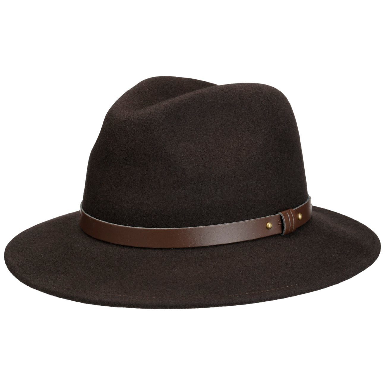 Lierys Filzhut (1-St) Filzhut mit Lederband, Made in Italy