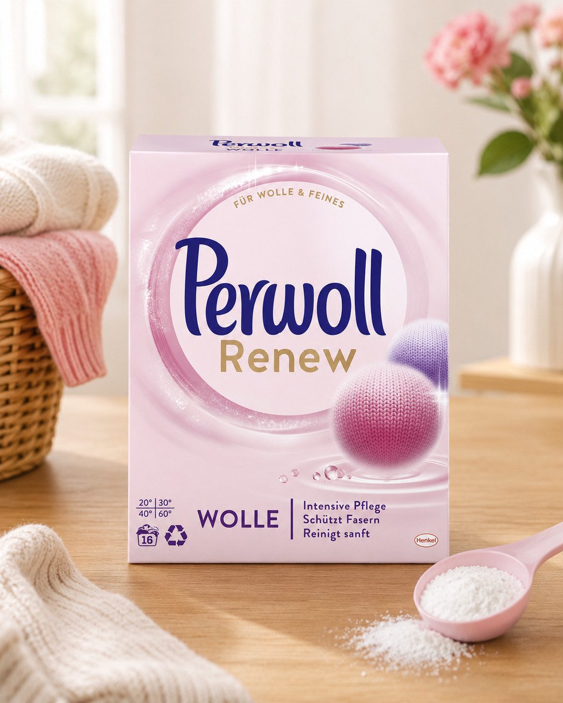 Perwoll Perwoll Renew Waschpulver Wolle & Feines Wollwaschmittel