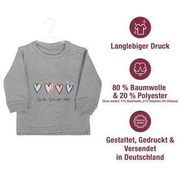 Shirtracer Sweatshirt Große Schwester 2024 Big Sister Große Schwester