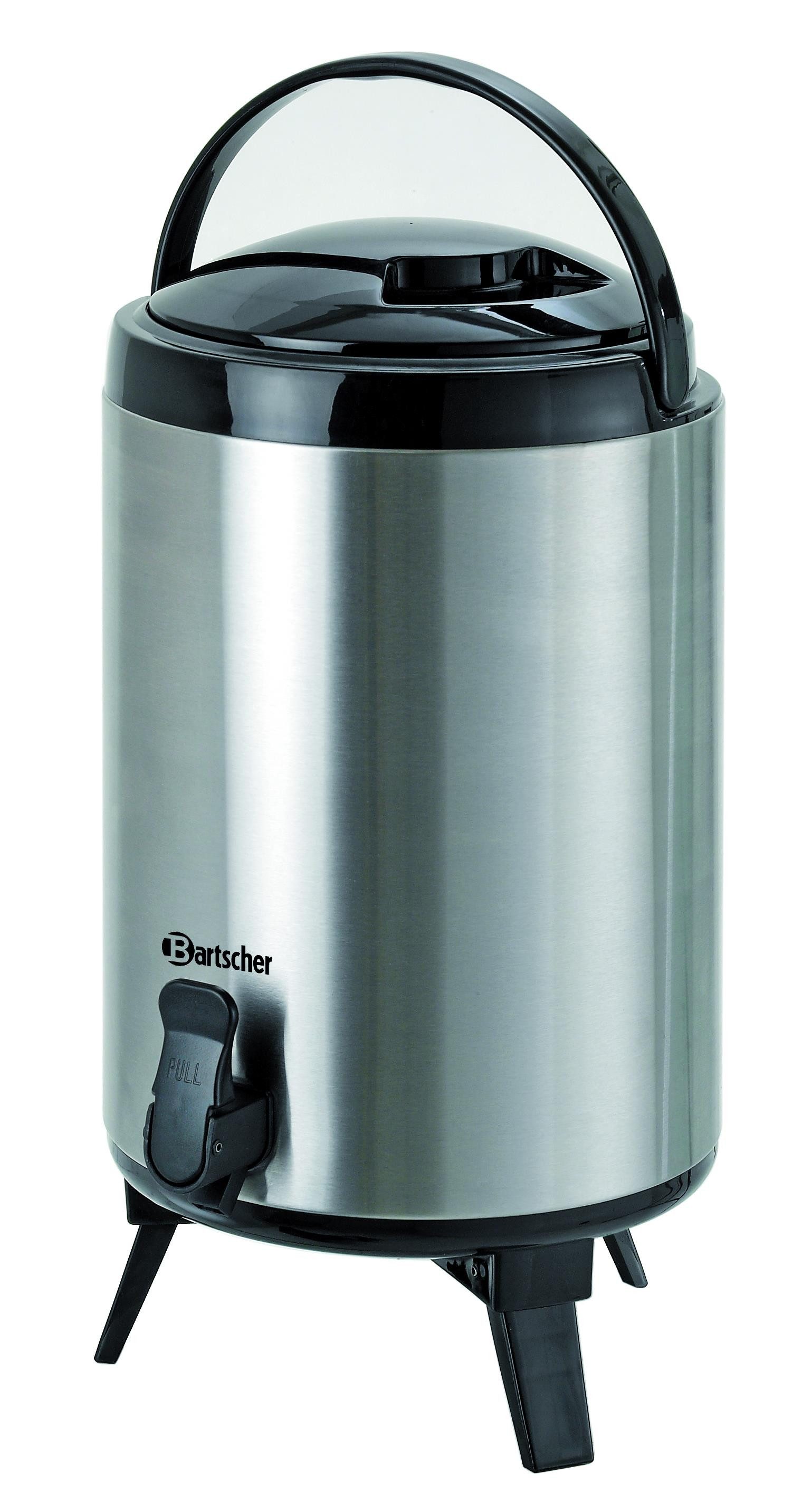 Bartscher Getränkespender Iso-Dispenser 9L 9 Liter, Edelstahl, 150981