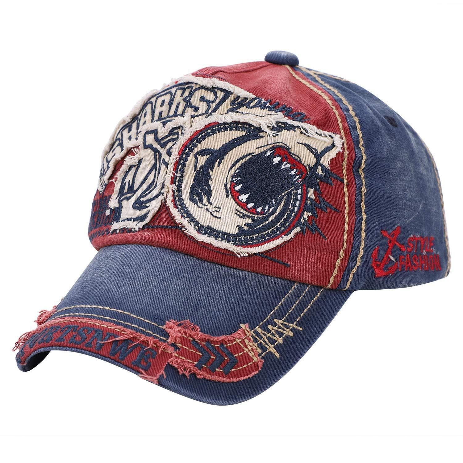 LuxusKollektion Baseball Cap Baseballkappe Damen Snapback Baumwolle Sonnenschutz 56-60 Farbe2