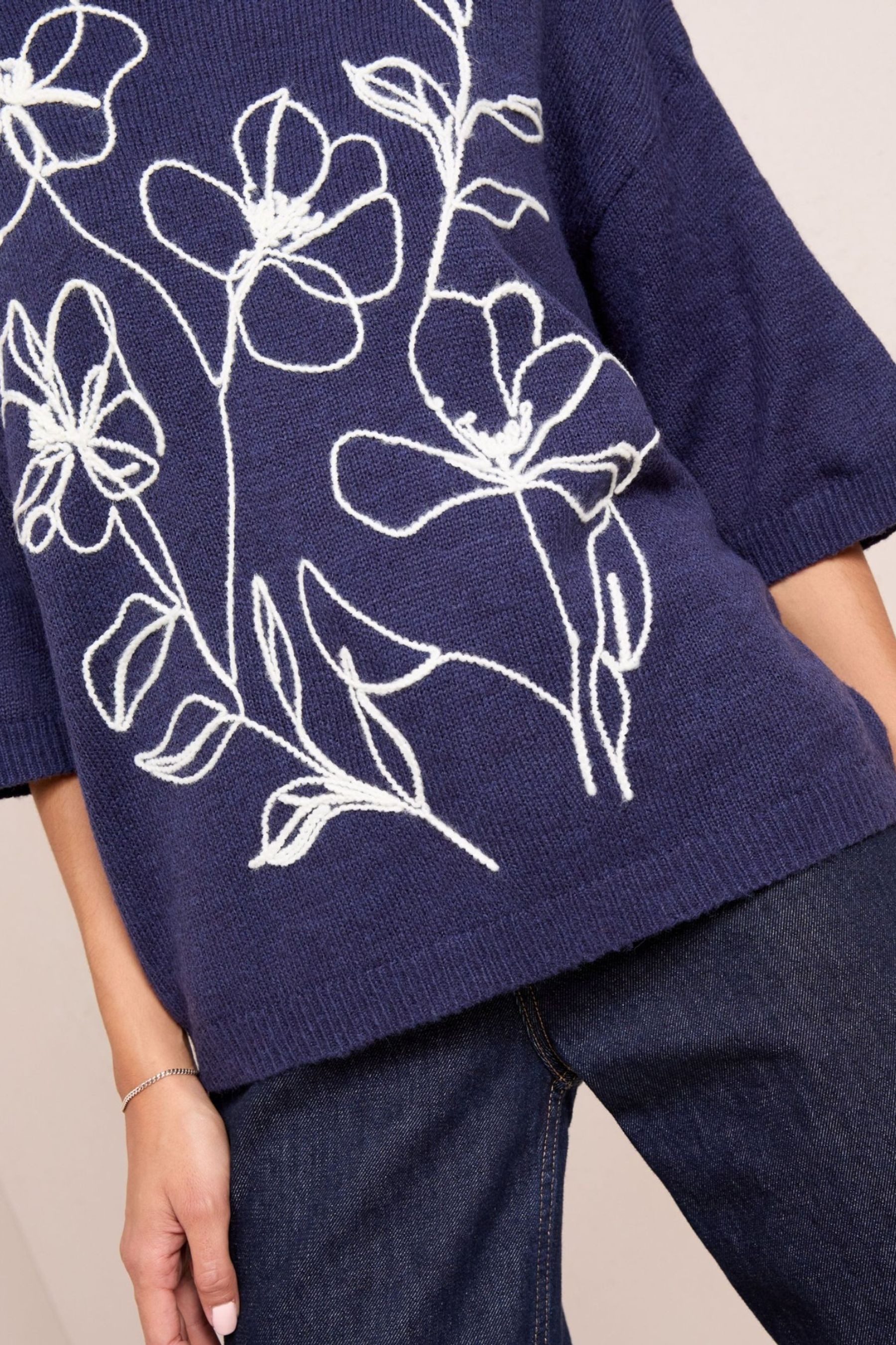 Friends Like These Strickpullover Friends Like These Strickoberteil, Regular (1-tlg)