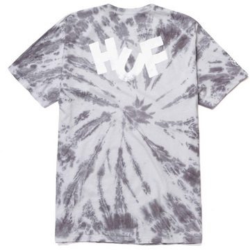 HUF T-Shirt Haze Brush Tie Dye