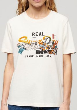 Superdry Print-Shirt TOKYO VL RELAXED T SHIRT