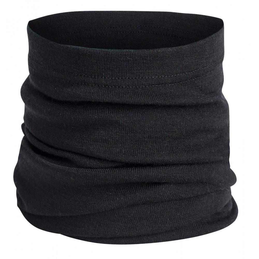 Multifunktionstuch Woolpower Tube Lite Halsschlauch Schwarz - Farbe: schwarz