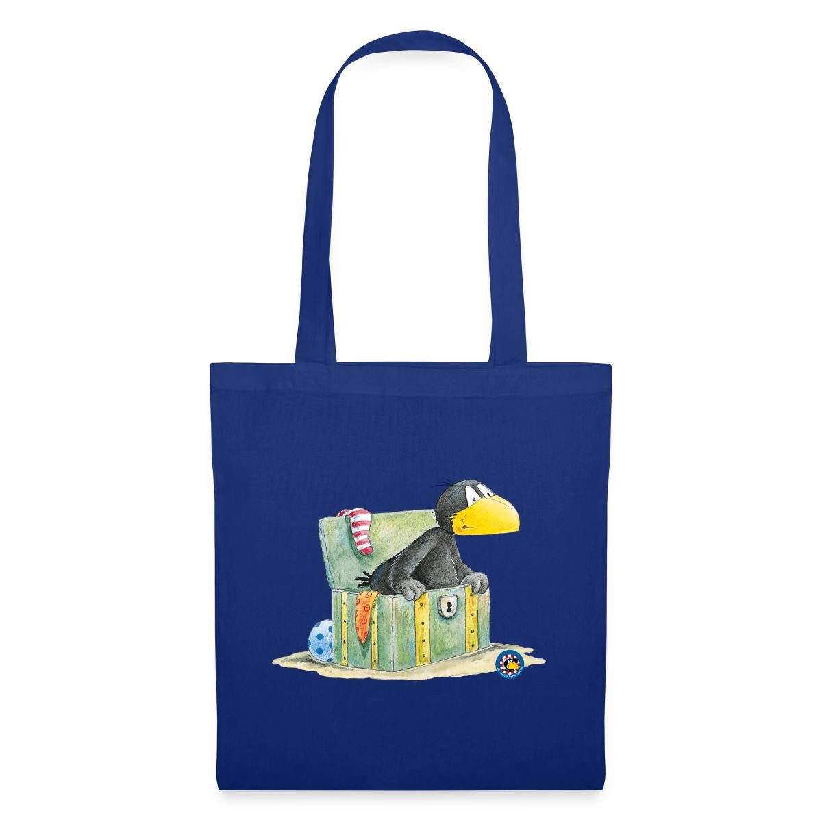 Henkeltasche Der kleine Rabe Socke Schatzkiste Stoffbeutel