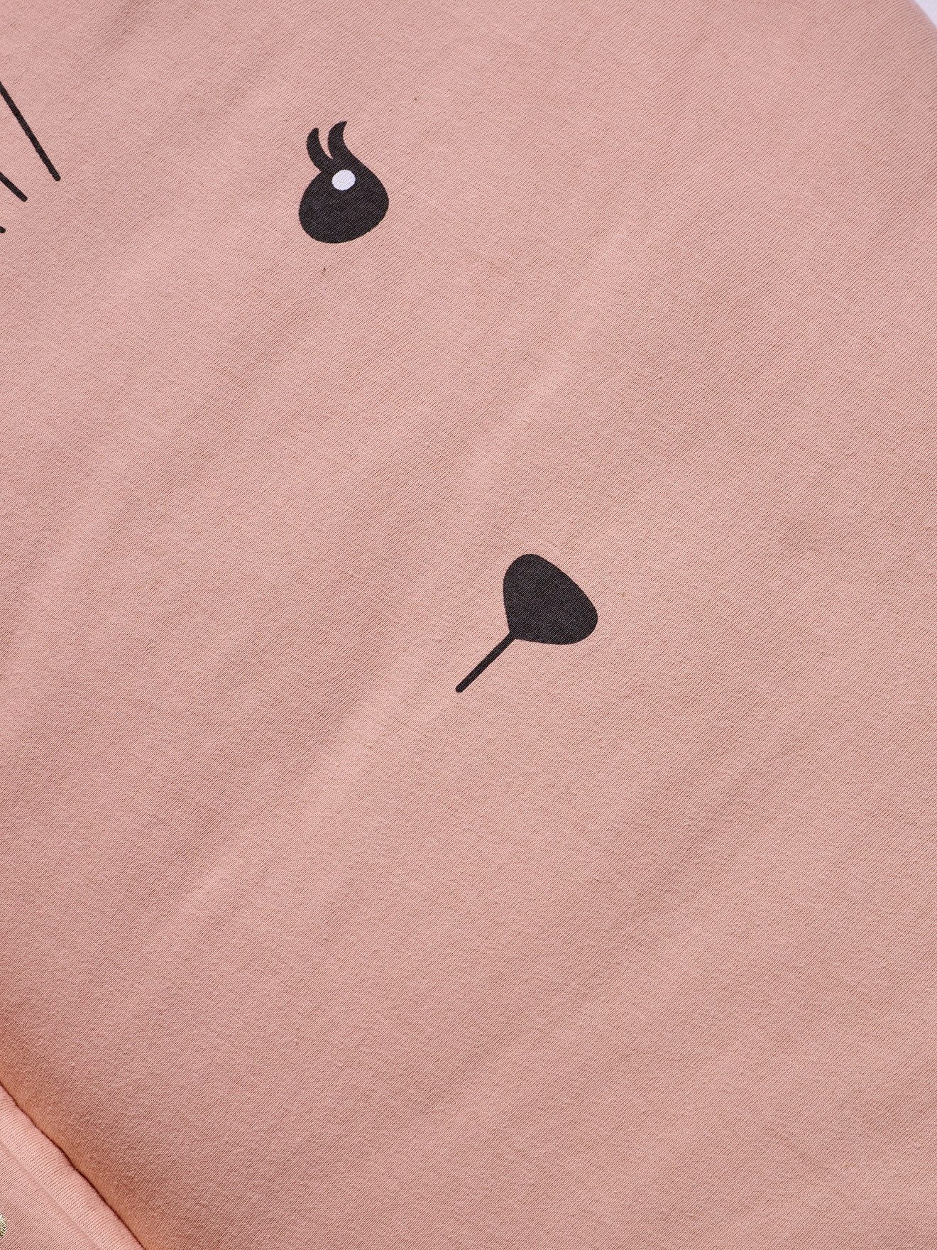 vertbaudet Kinderschlafsack Kinder Schlafsack KATZE mit Recycling-Materialien