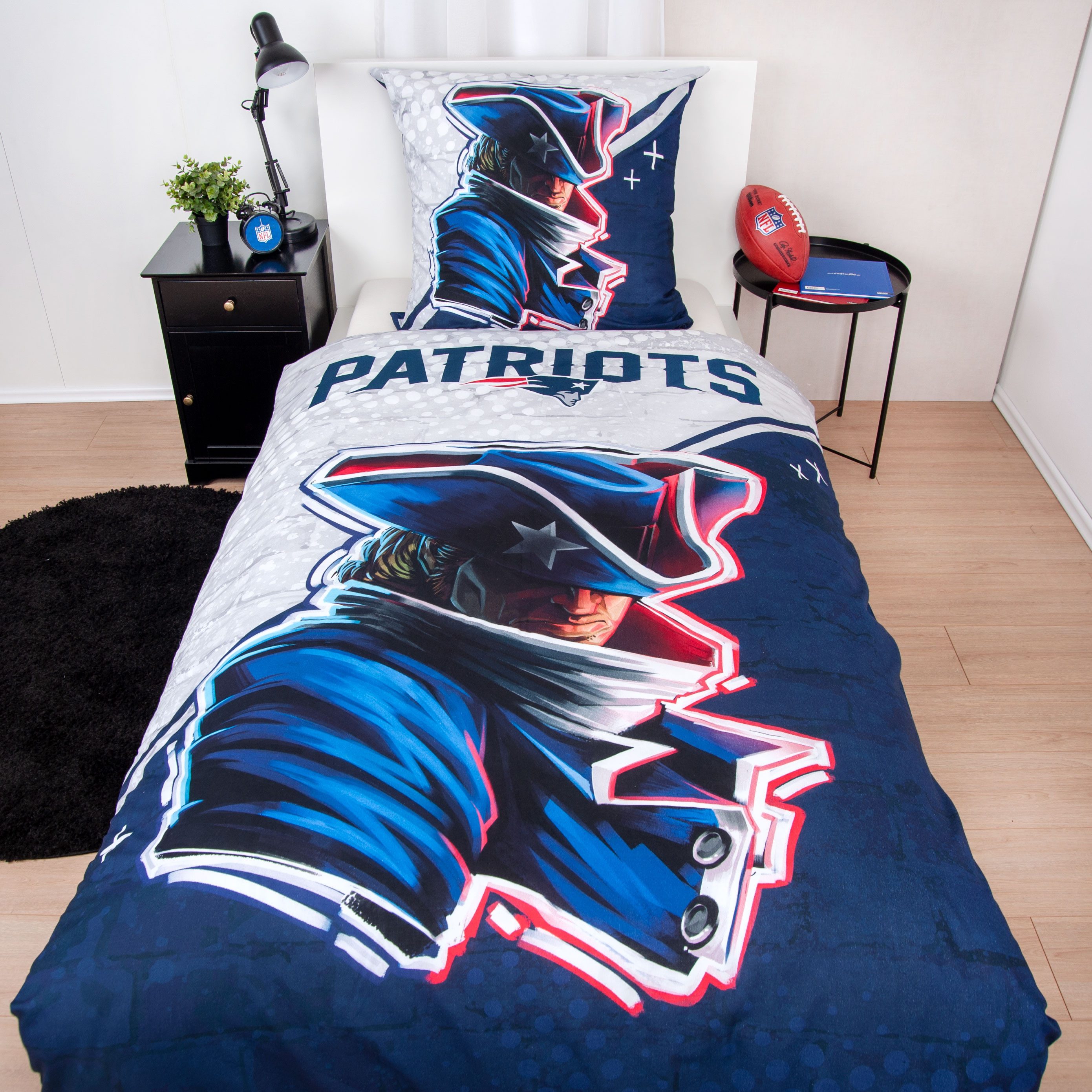 NFL Bettwäsche NFL Patriots, Renforcé, 2 günstig online kaufen