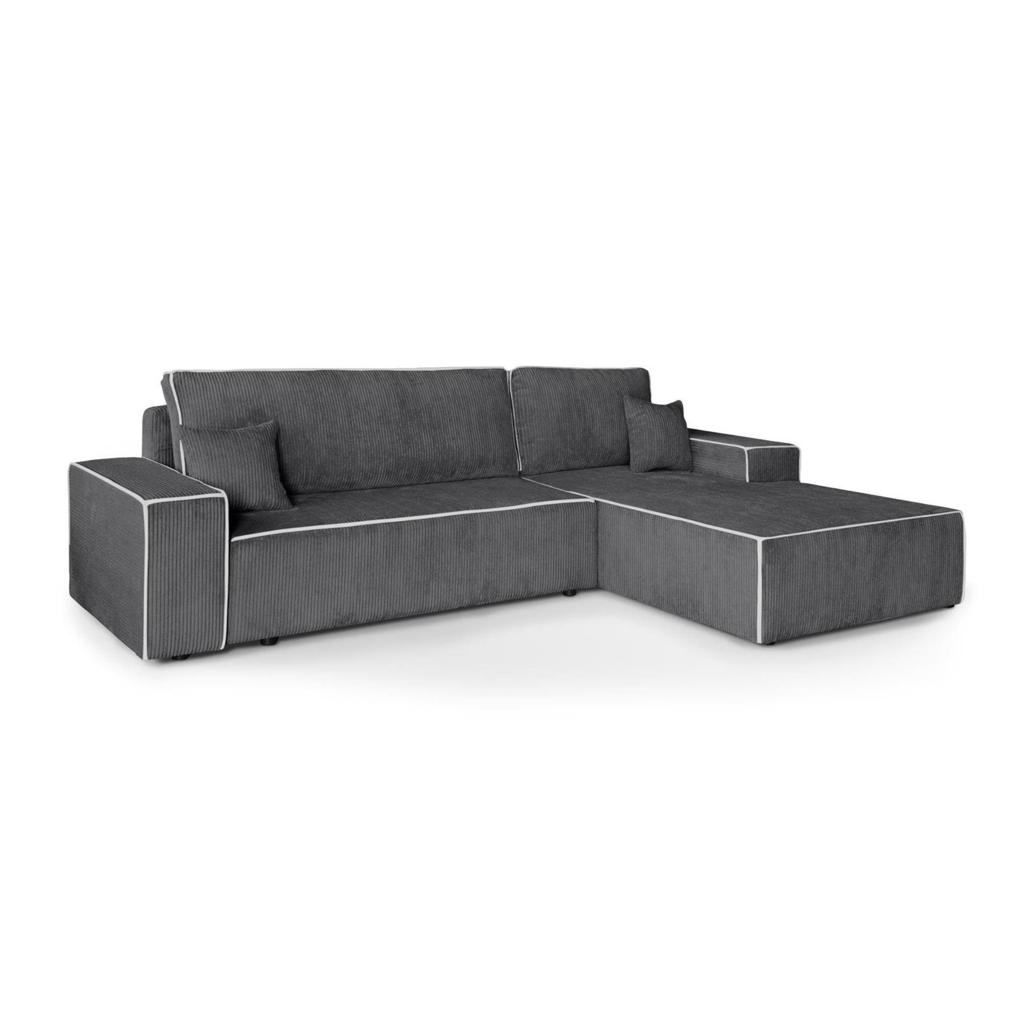 Beautysofa Ecksofa ERNI, inkl. Schlaffunktion, Bettkasten, günstig online kaufen