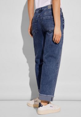 STREET ONE Comfort-fit-Jeans im Destroyed-Look