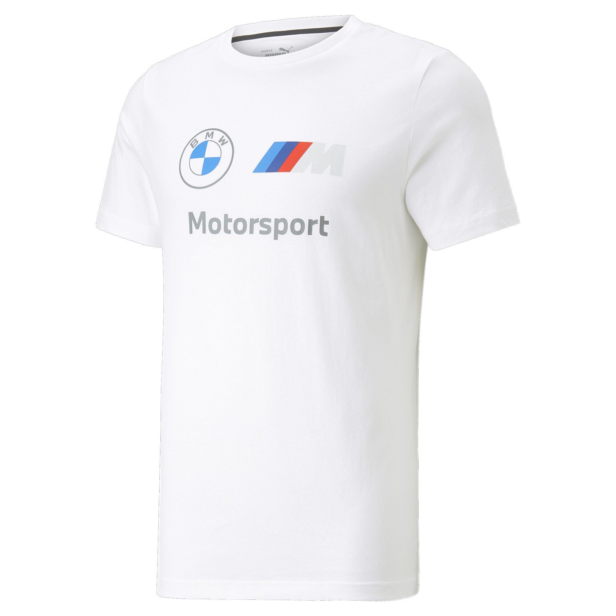 T-Shirt White T-Shirt PUMA Herren BMW ESS Motorsport M Logo