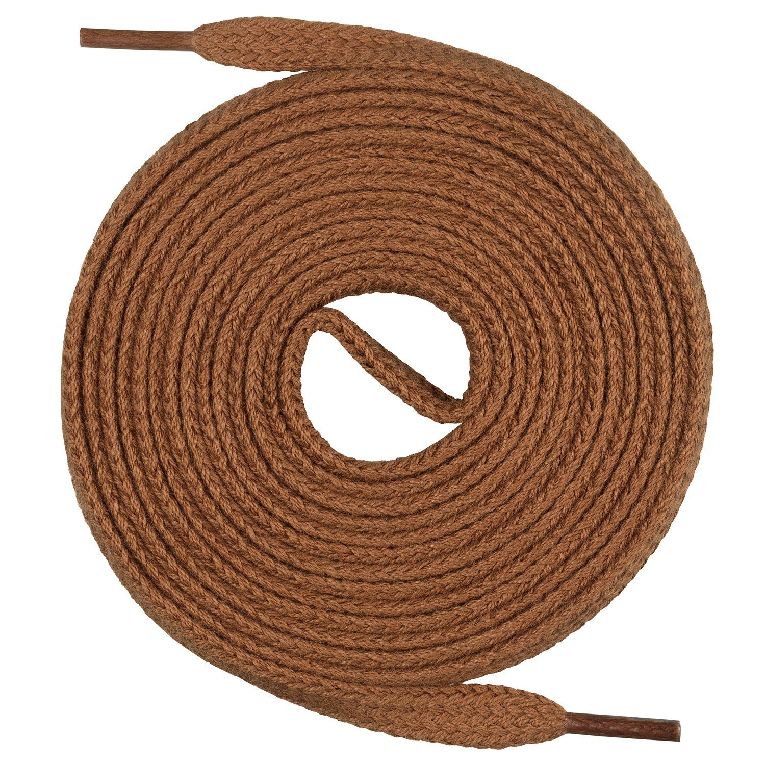 Mount Swiss Schnürsenkel flache Premium-Schnürsenkel aus 100% Baumwolle, reißfest, 7 mm breit