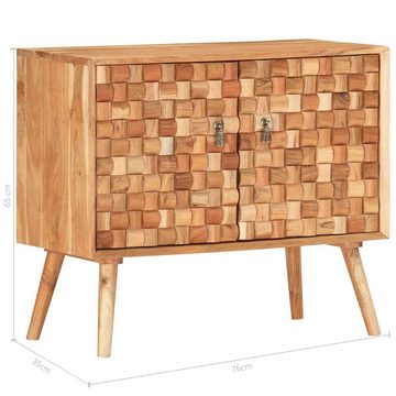 furnicato Sideboard 75 x 35 x 65 cm Massivholz Akazie