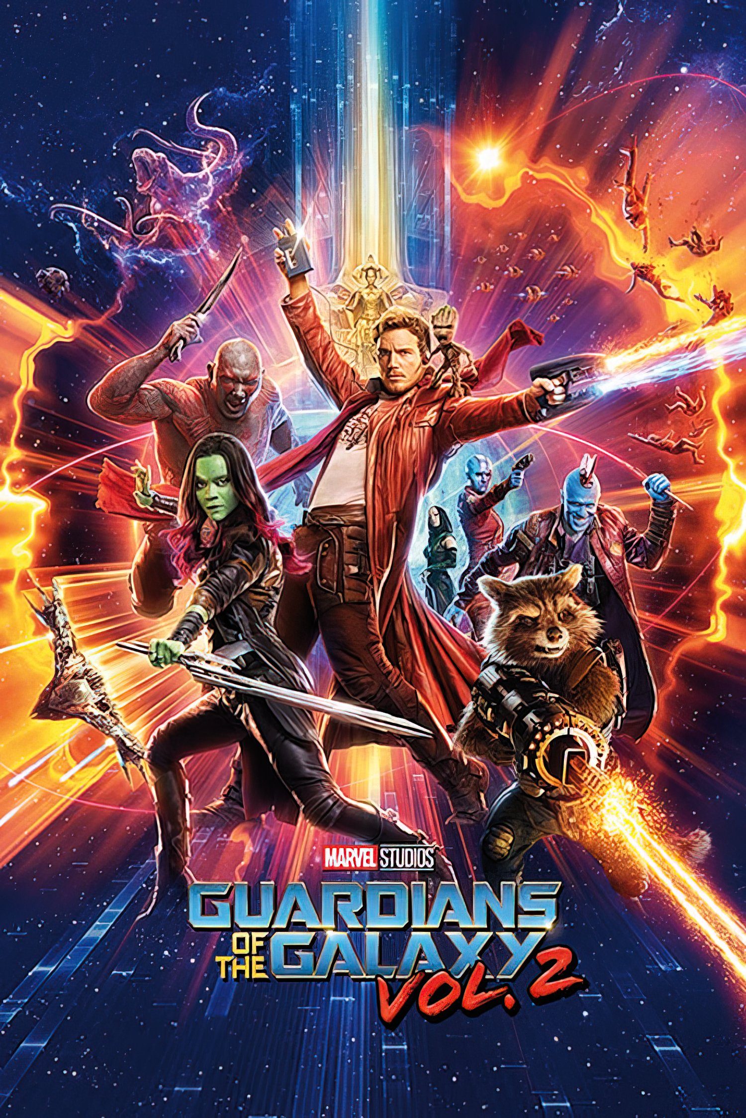PYRAMID Poster Guardians of the Galaxy Vol. 2 Poster One Sheet 61 x 91,5 cm
