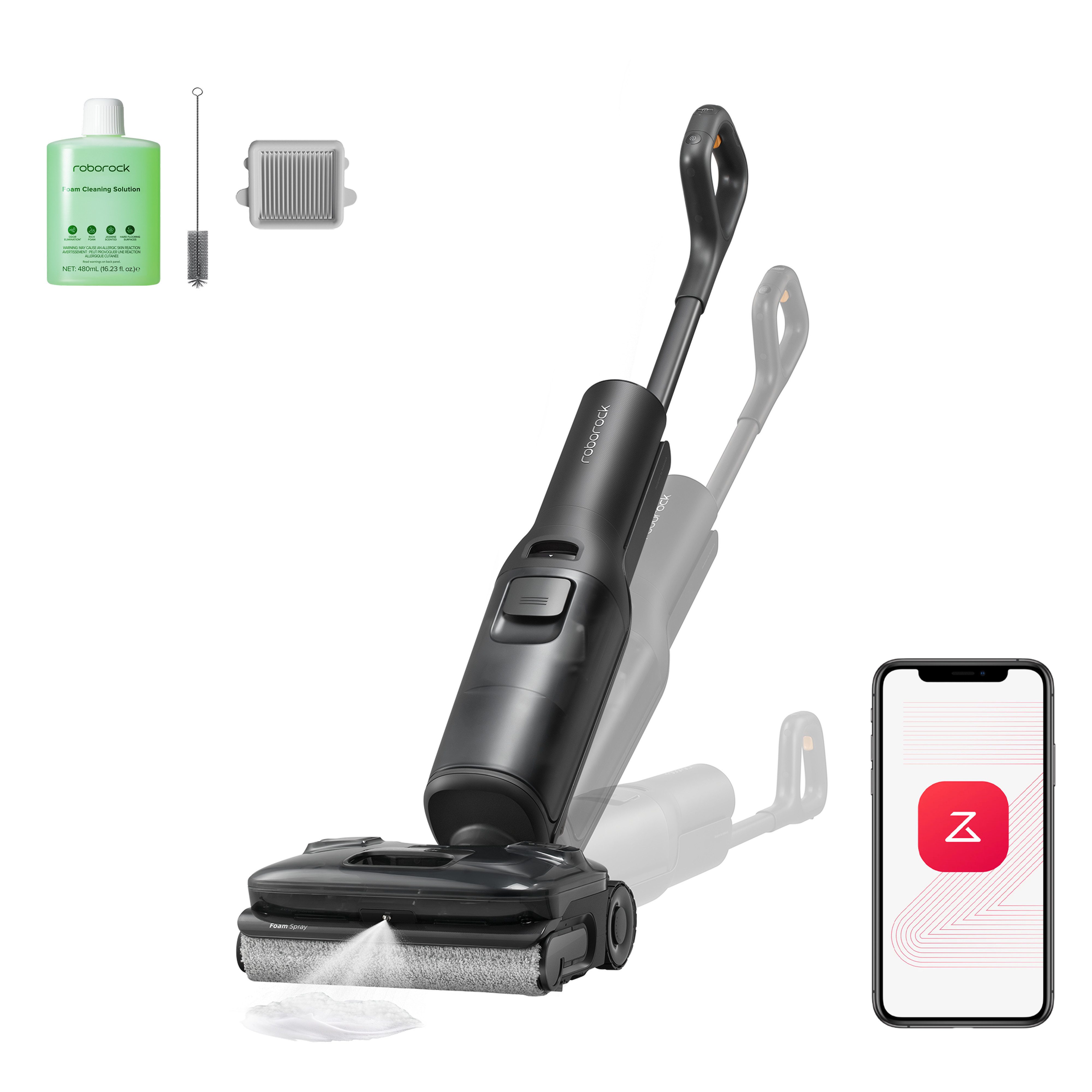 Roborock Nass-Trocken-Sauger roborock F25 ACE Pro, 25000Pa, JetFoaming gegen Flecken