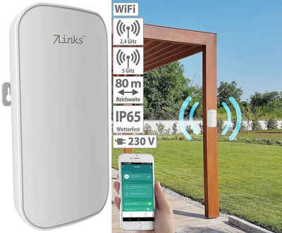 7Links WLR-1230 WLAN-Repeater Outdoor Garten Empfang Wireless LAN WLAN WLAN-Repeater