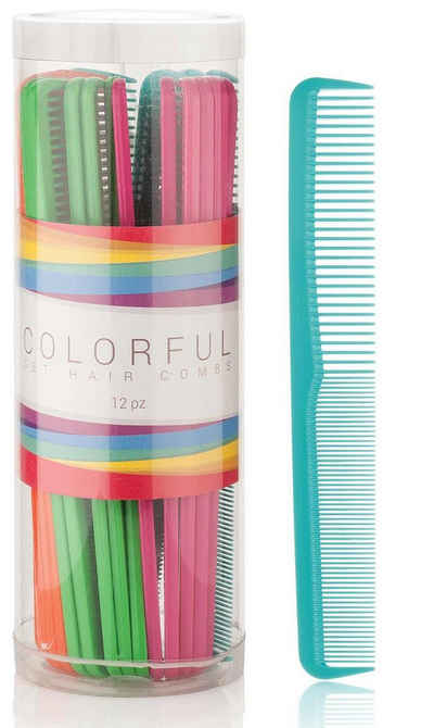 Kosmetex Haarkamm Haarschneidekamm 24er Set, in mehreren Farben