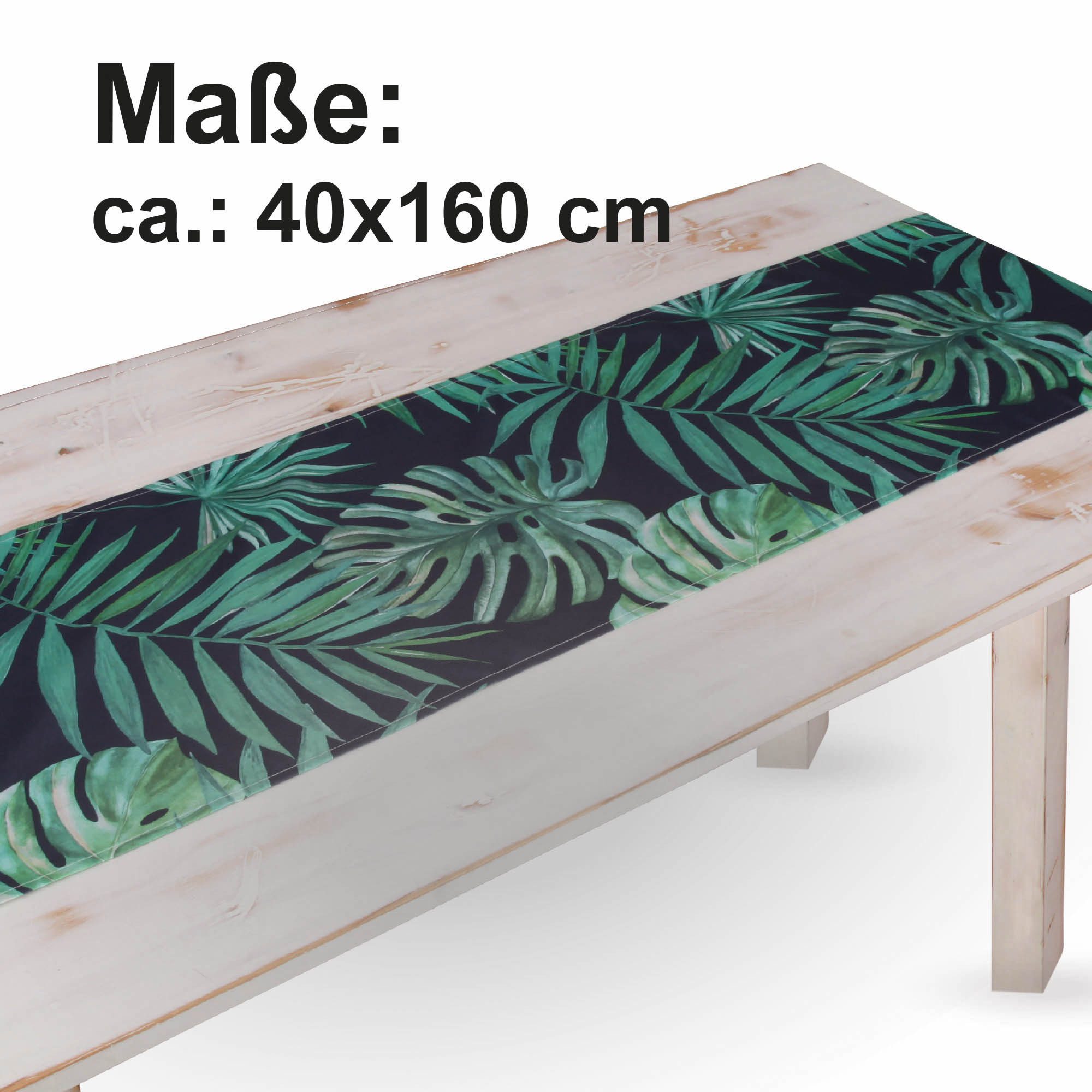 Bestlivings Tischdecke mit brillantem Druck, Läufer 40x160 cm, 100% Polyest günstig online kaufen